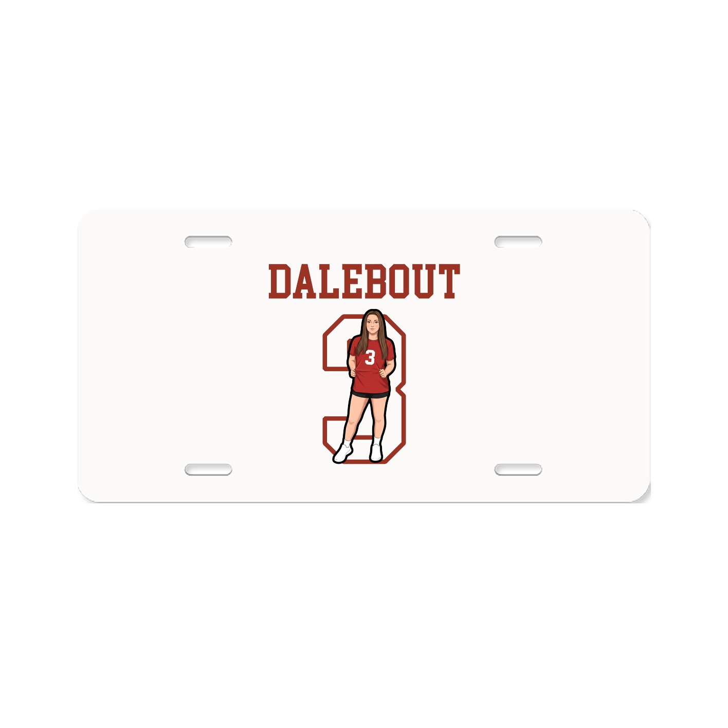 License Plate — Shirsey in Classic