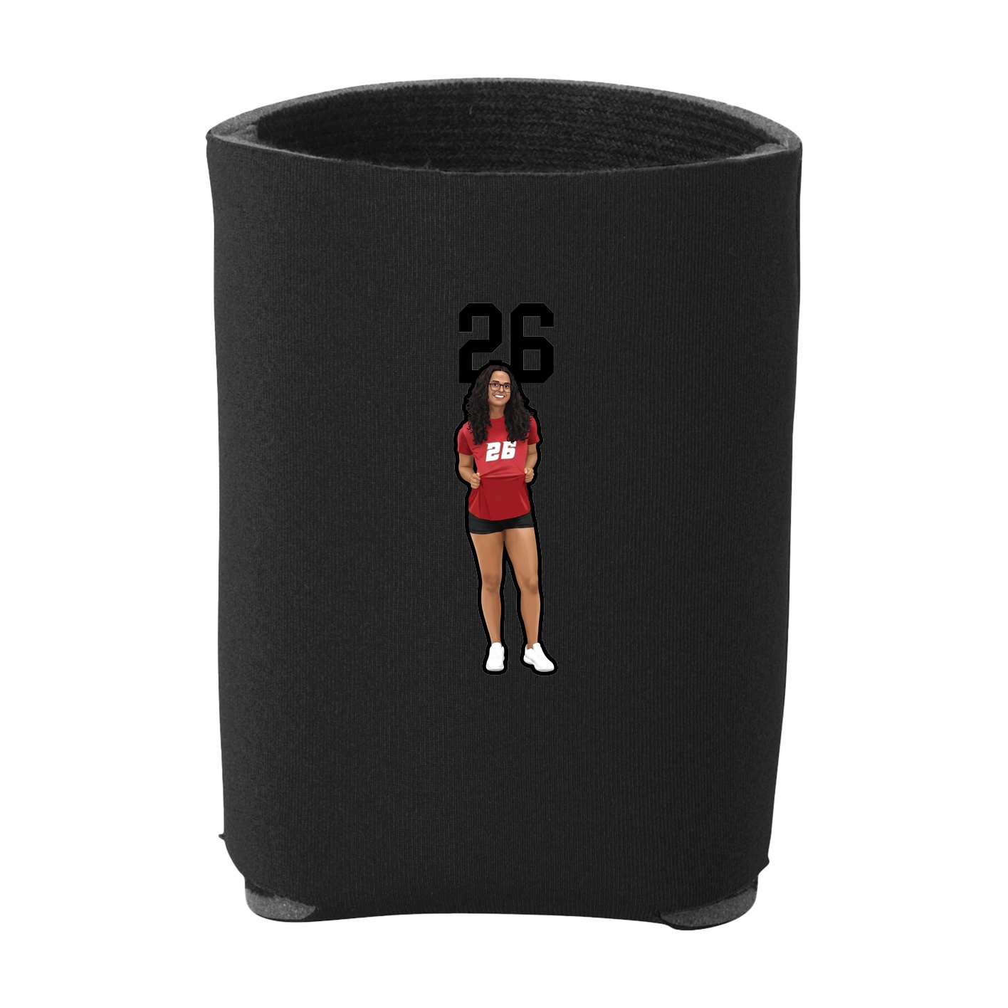Can Holder — Number Top in Black