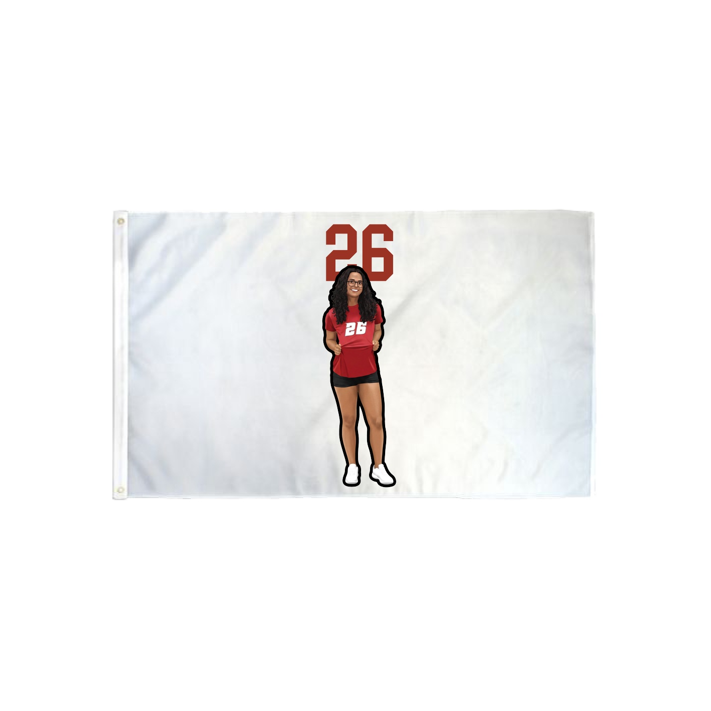3x5 Flag — Number Top in Classic