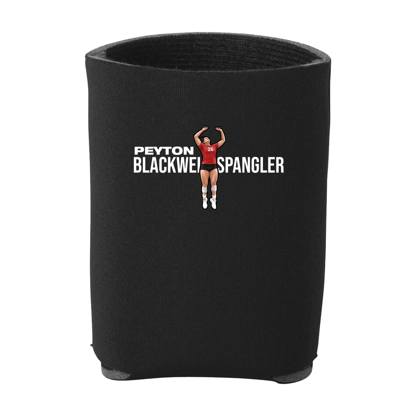 Can Holder — Player Name in Black