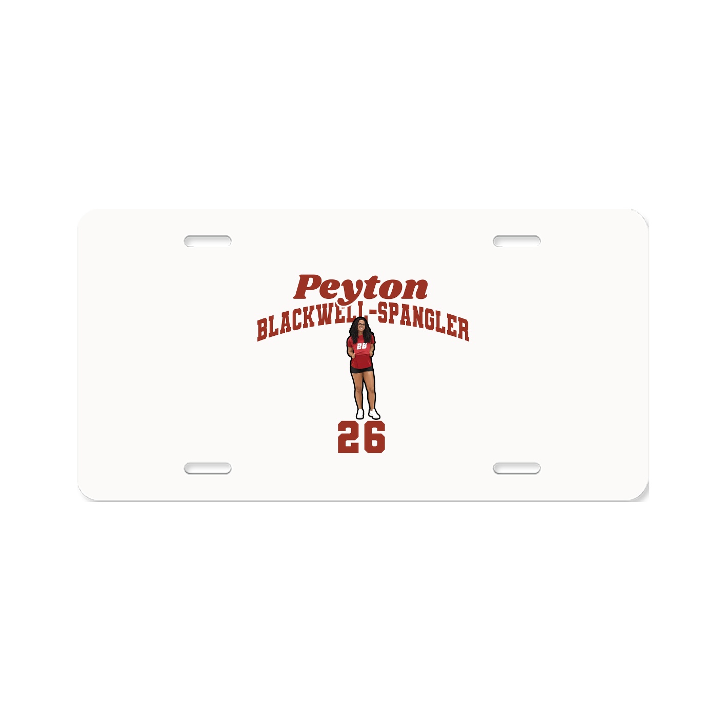 License Plate — Signature Arch in Classic