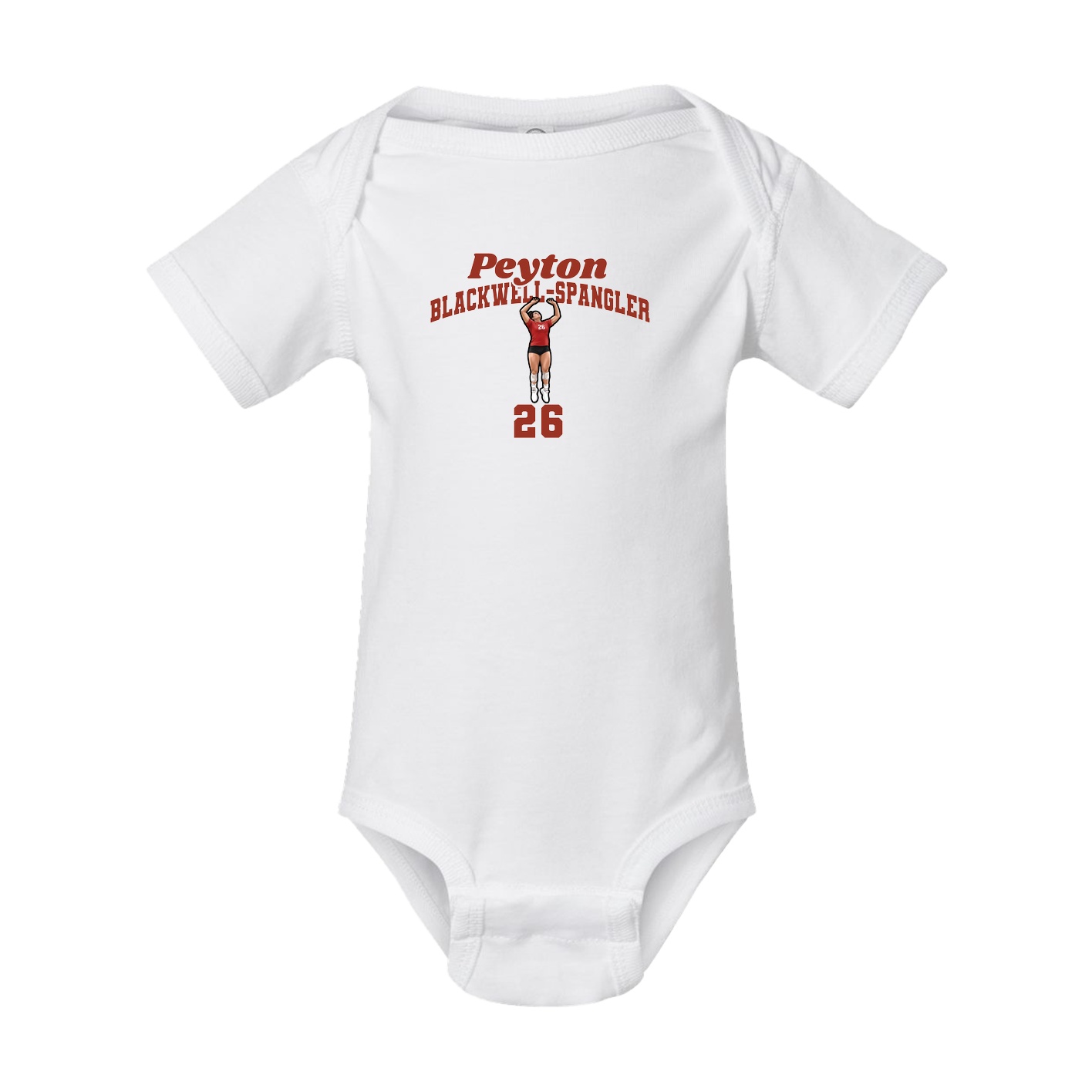Baby Onesie — Signature Arch in White