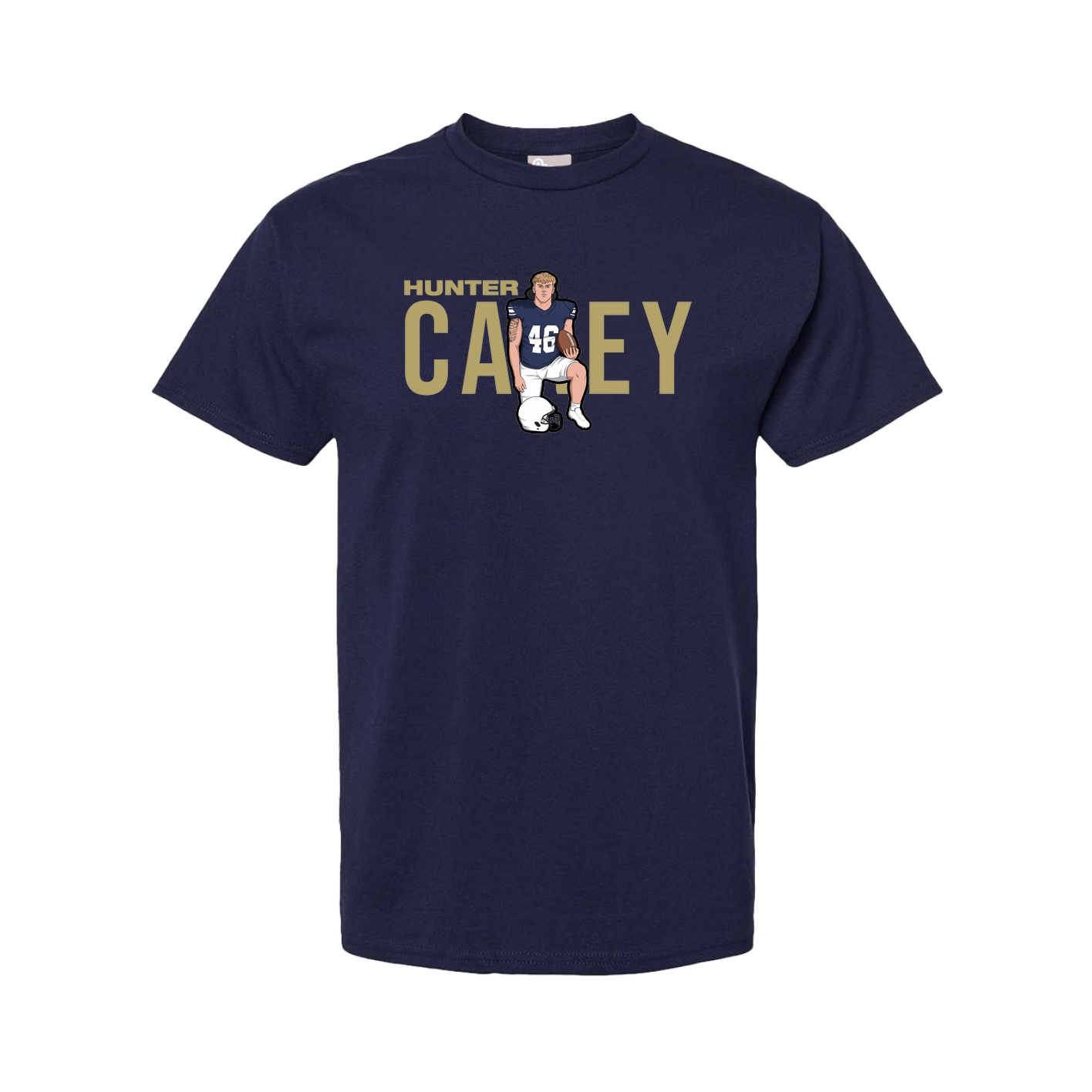 Tee — Player Name in Navy
