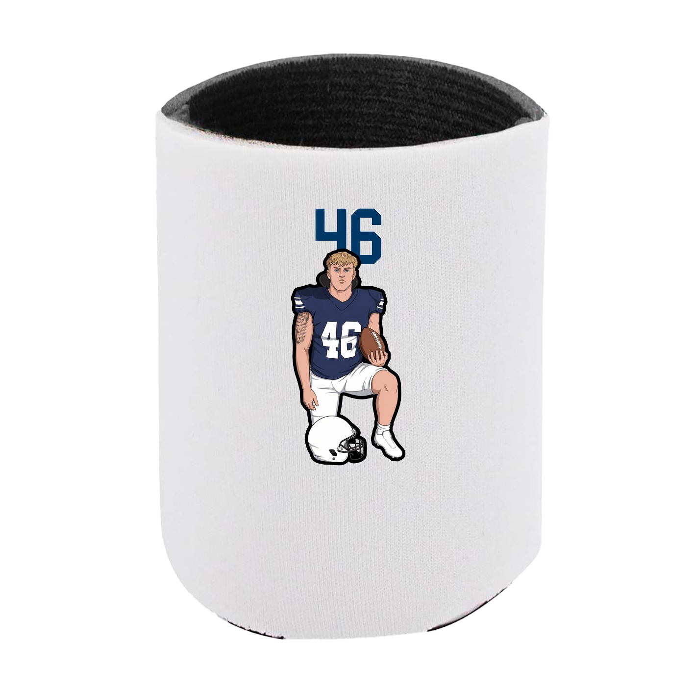 Can Holder — Number Top in White