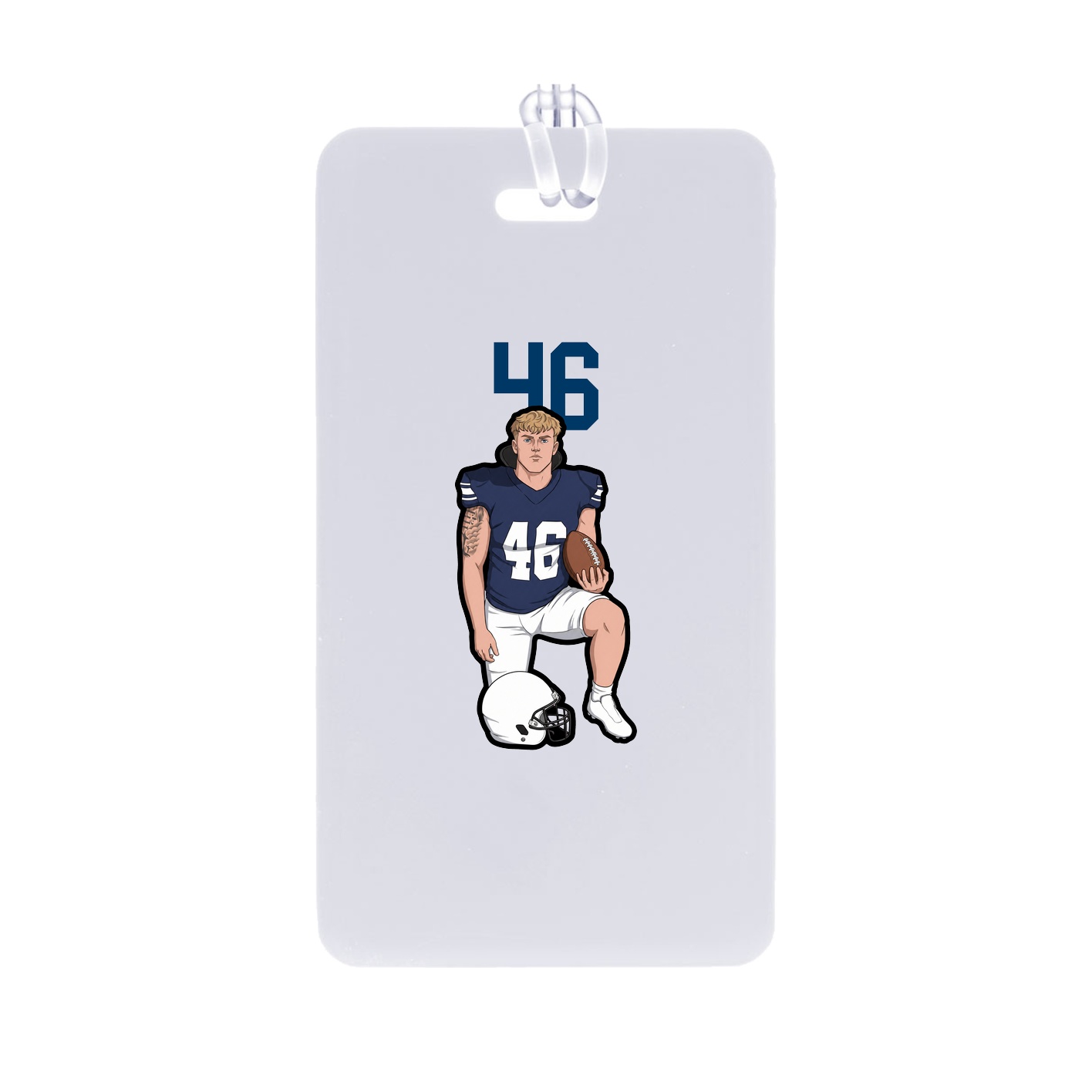 Bag Tag — Number Top in Classic