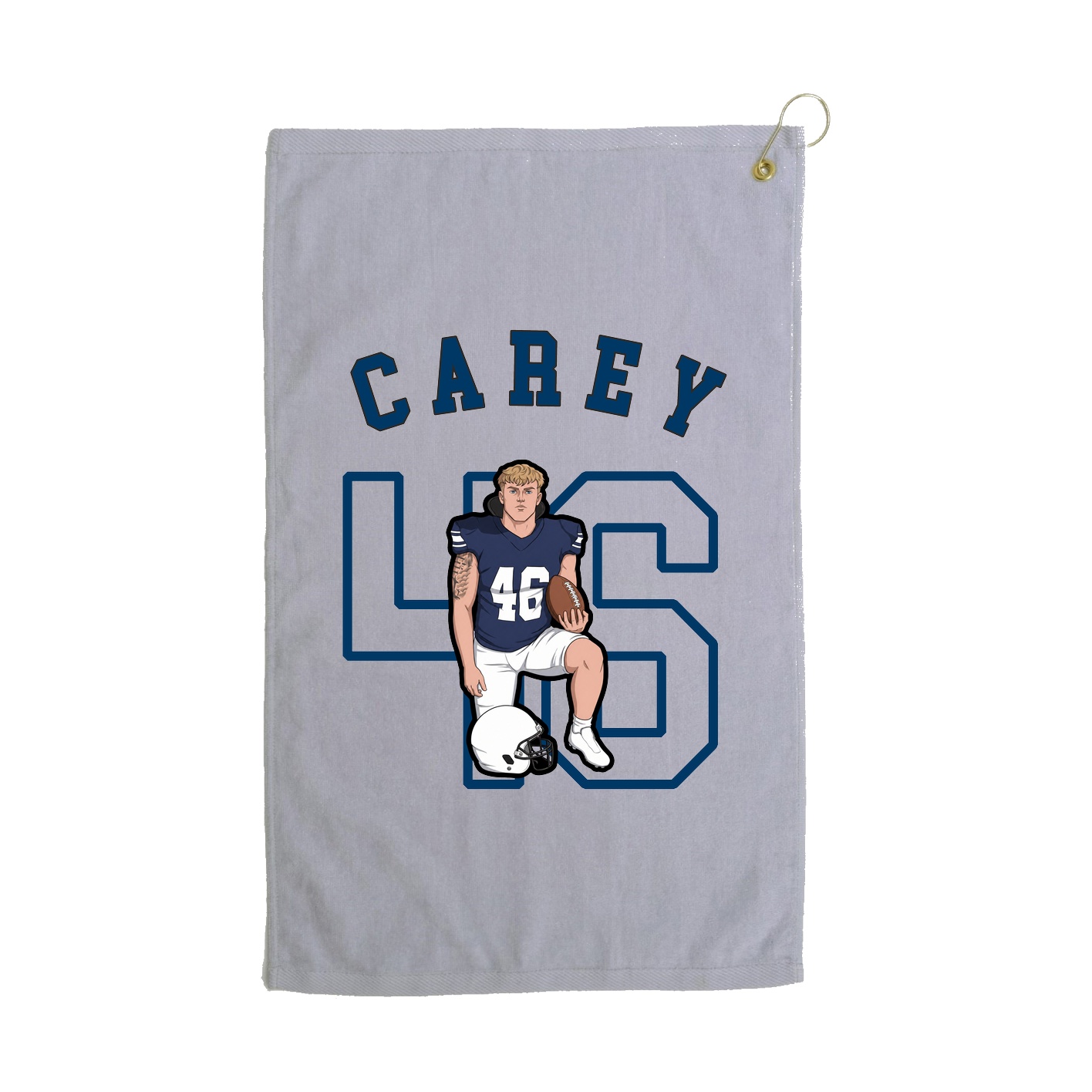 Golf Towel — Shirsey Arch in Grey