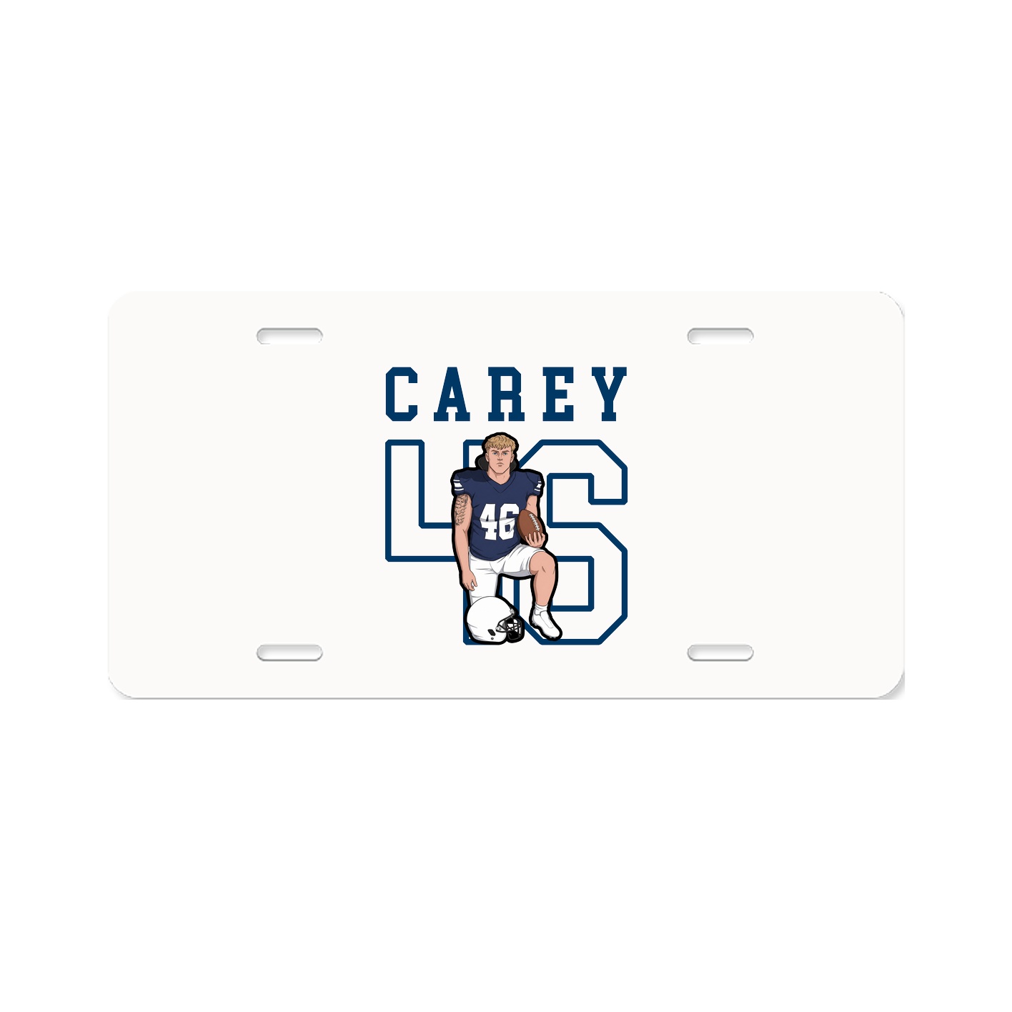 License Plate — Shirsey in Classic