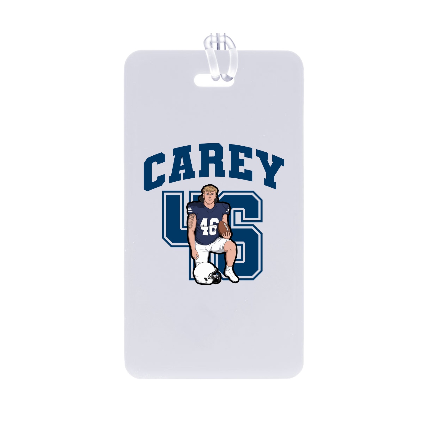 Bag Tag — Number in Classic