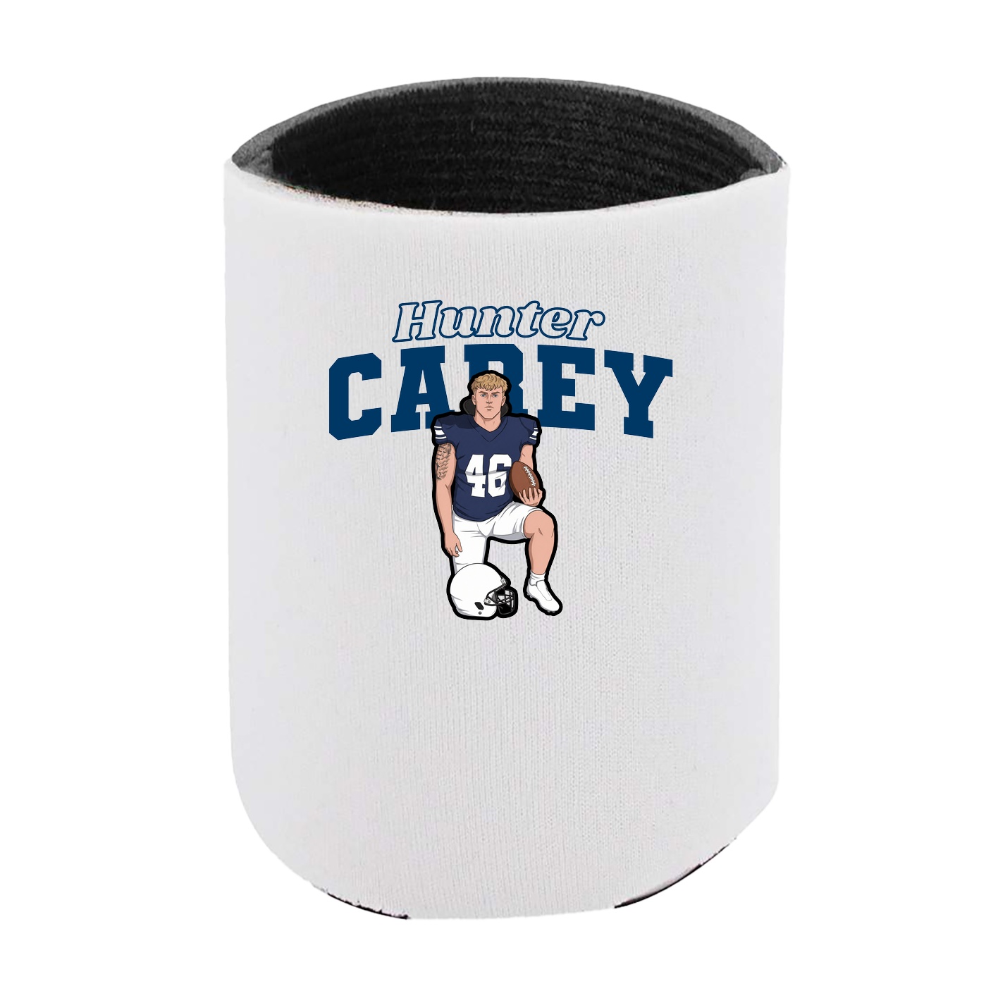 Can Holder — Name Arch in White