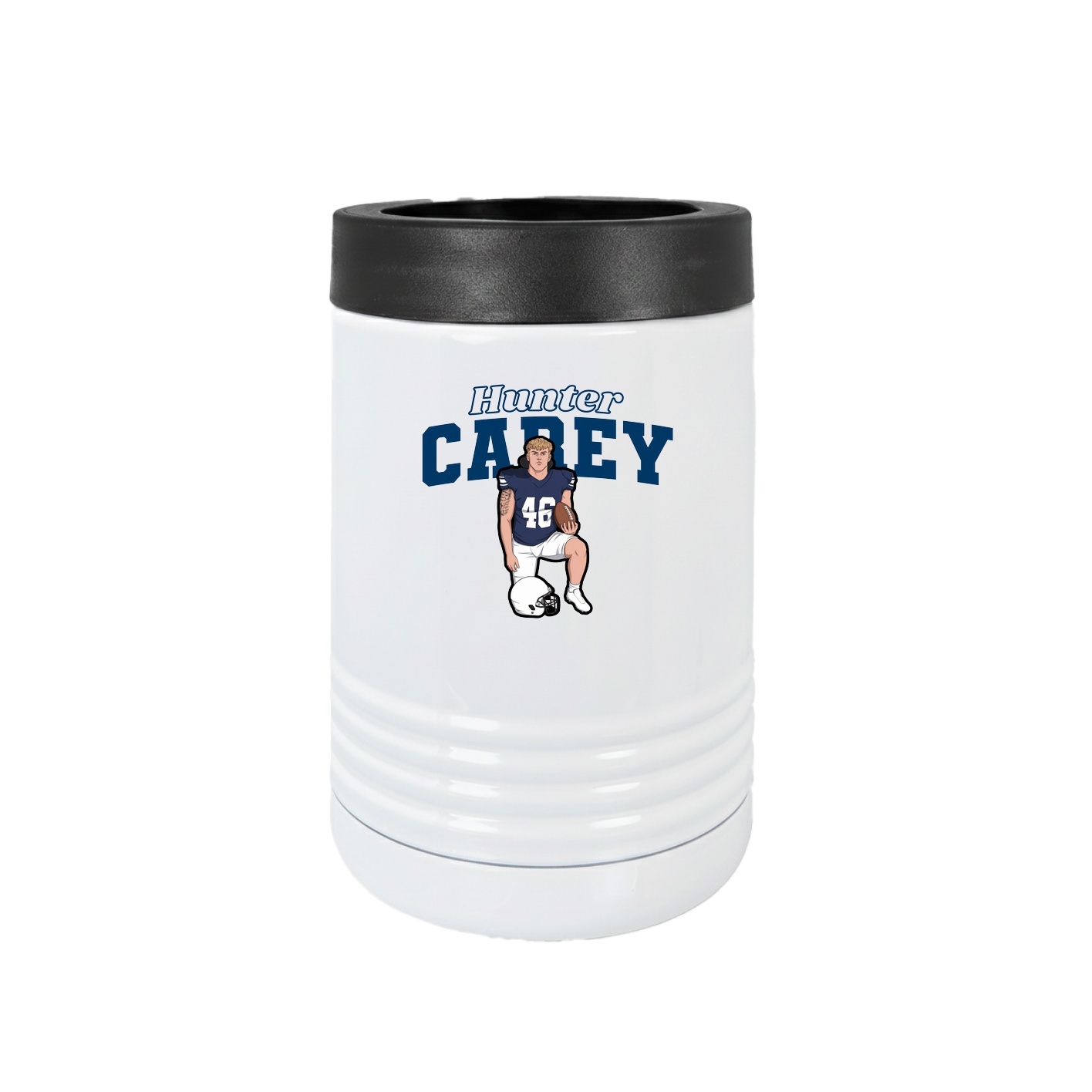 Beverage Holder — Name Arch in White