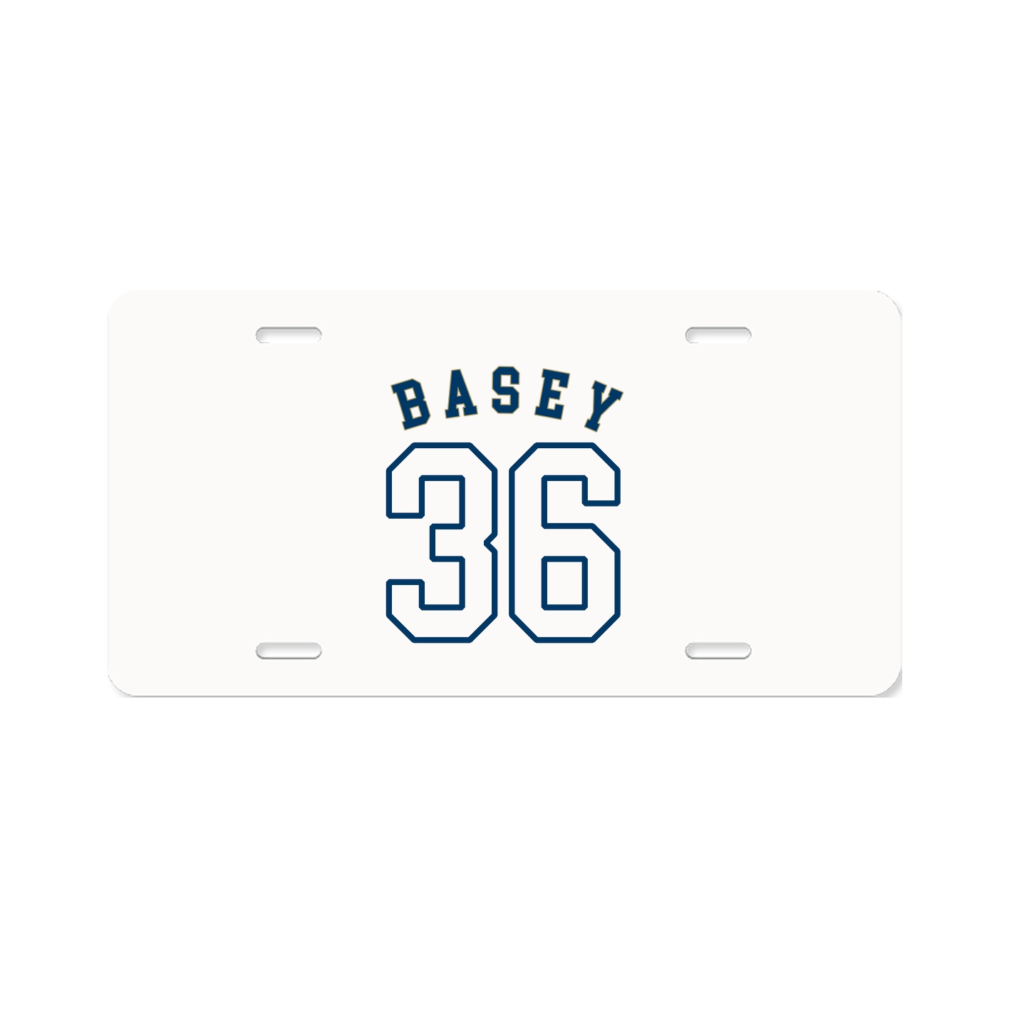License Plate — Shirsey Arch in Classic