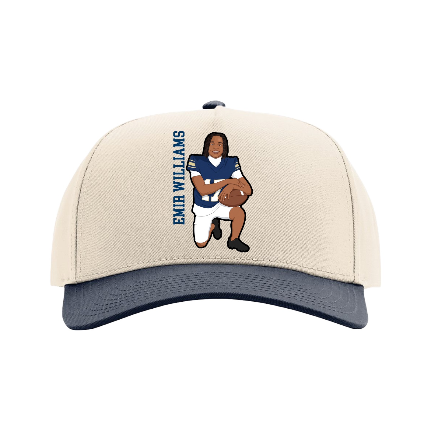 Full Fabric Five-Panel Champ Cap