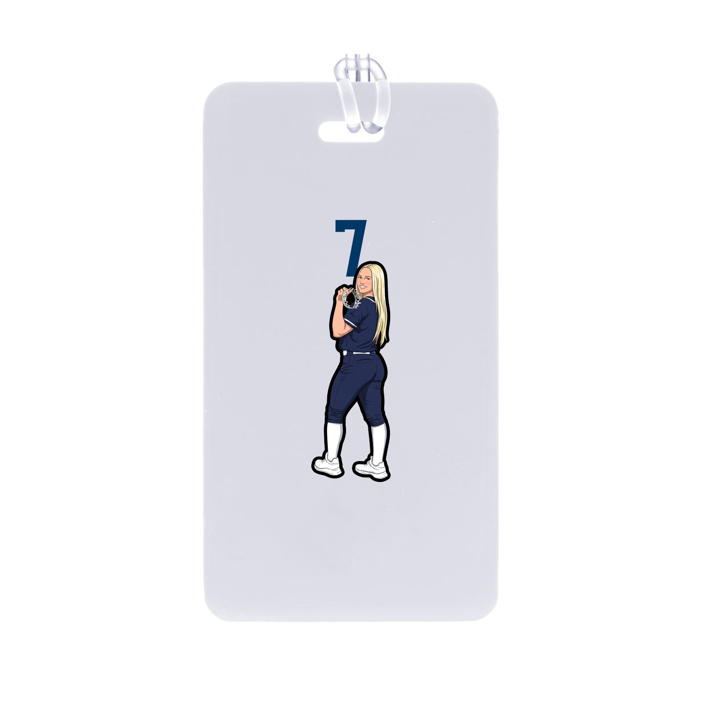 Bag Tag — Number Top in Classic