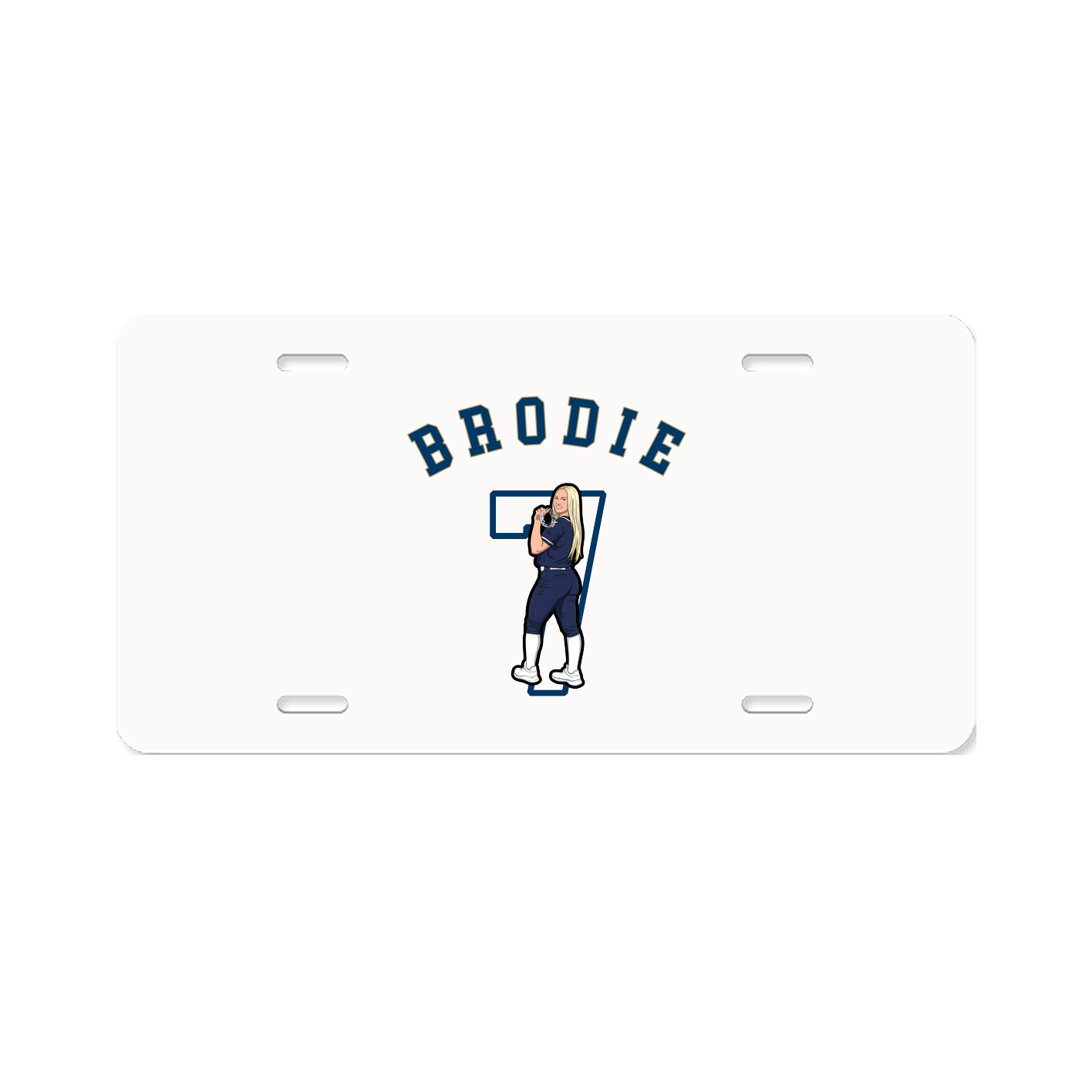 License Plate — Shirsey Arch in Classic