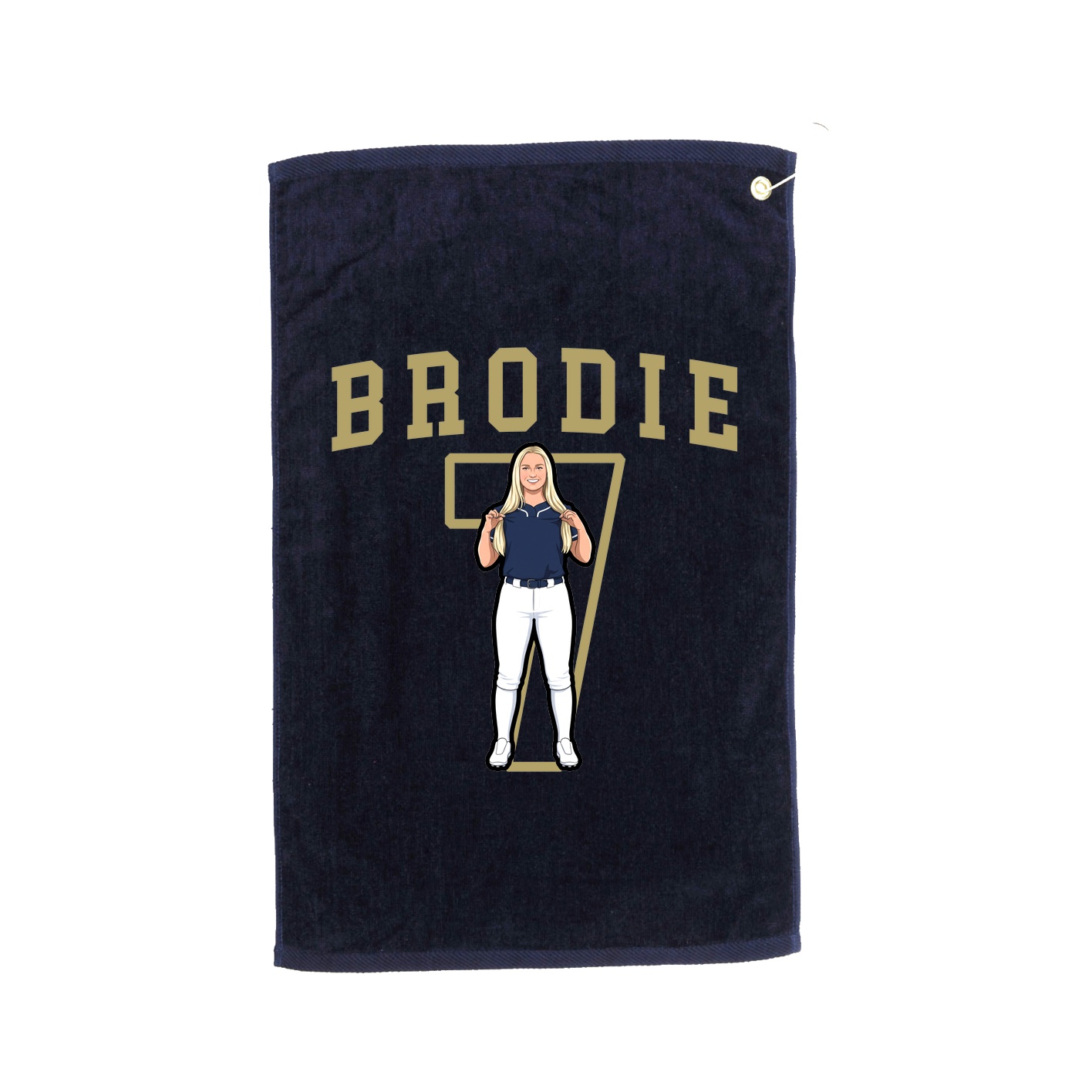 Golf Towel — Shirsey in Navy