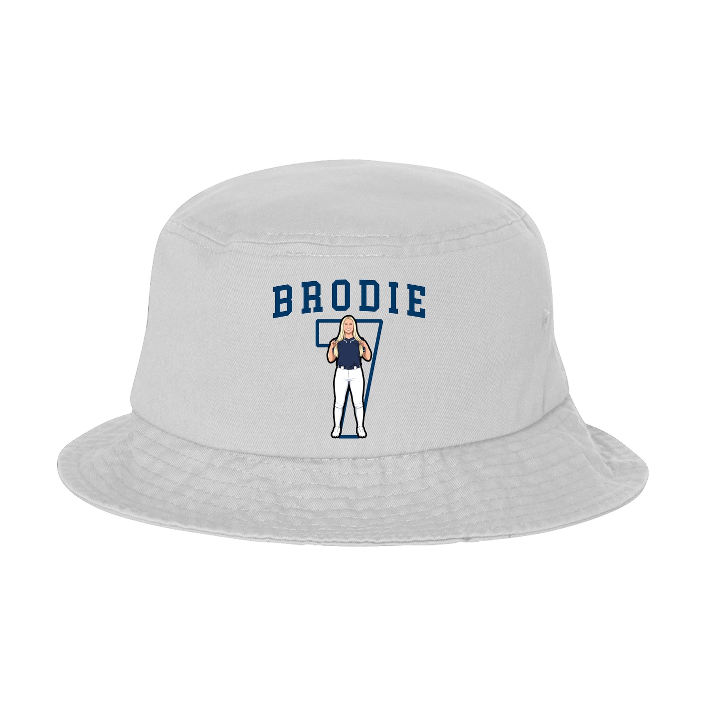 Bucket Cap — Shirsey in White