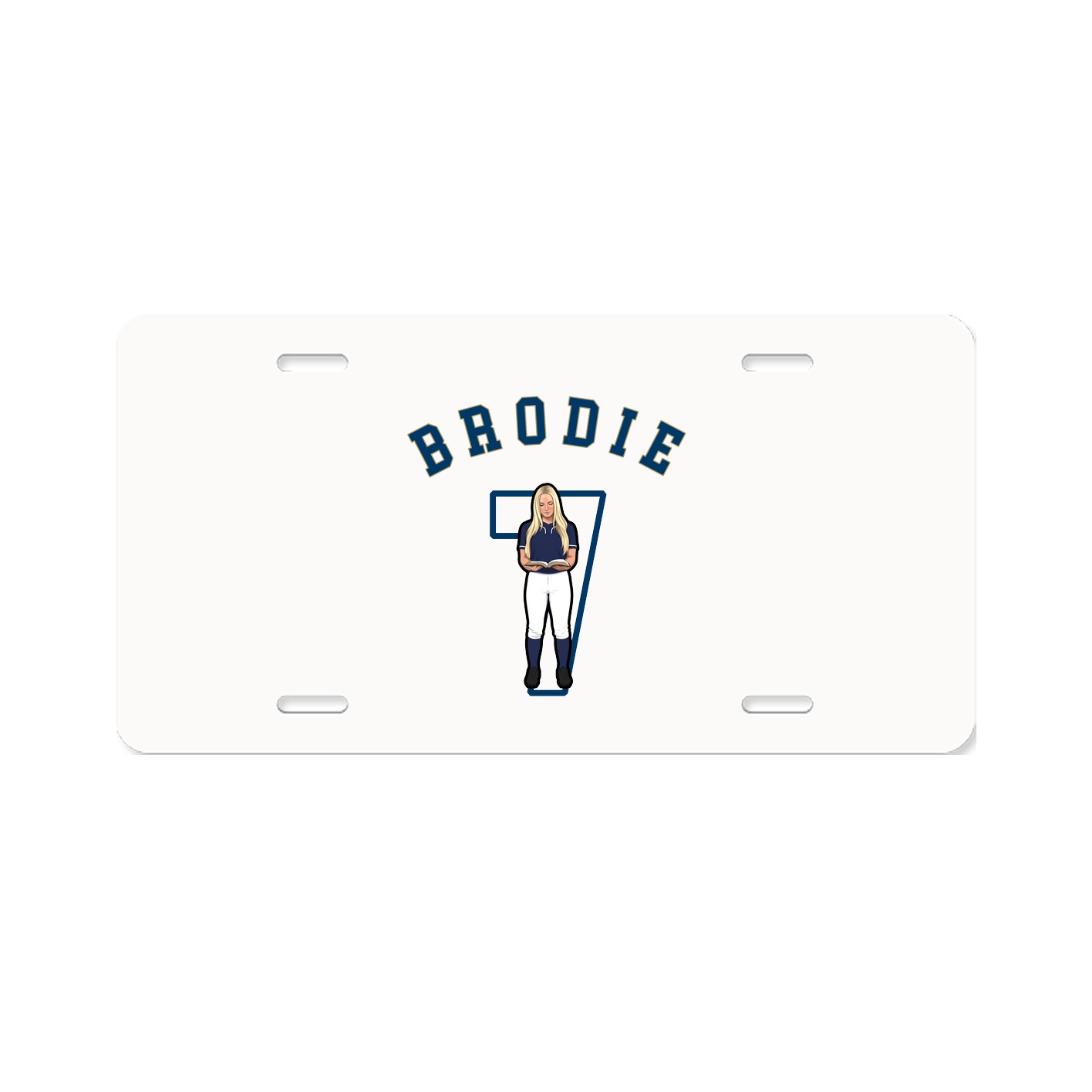 License Plate — Shirsey Arch in Classic