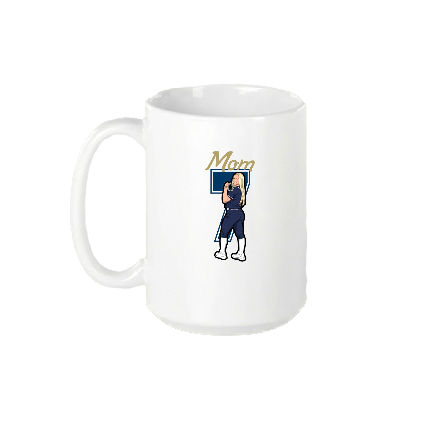 15oz Coffee Mug — Mothers Day Shirsey in White