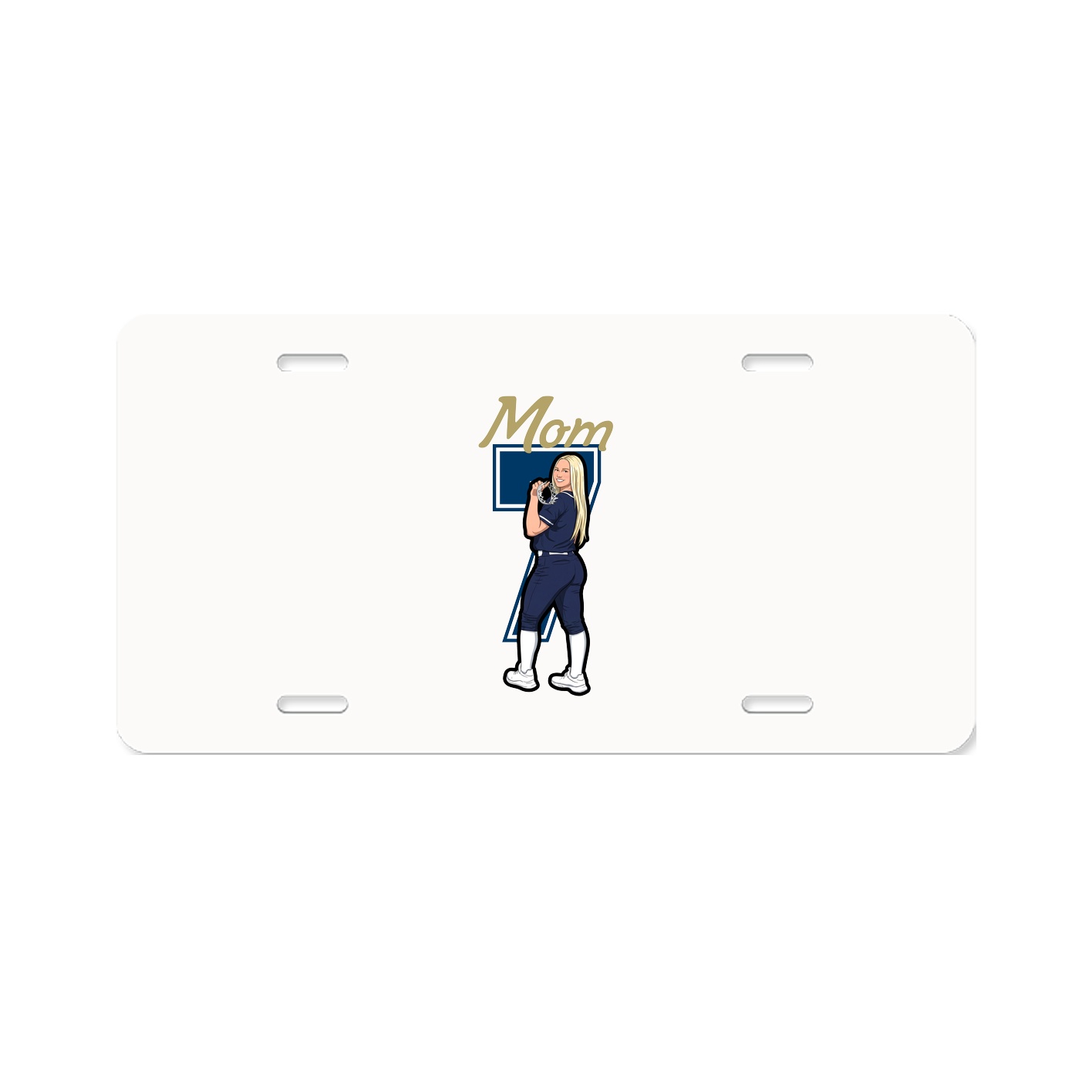License Plate — Mothers Day Shirsey in Classic