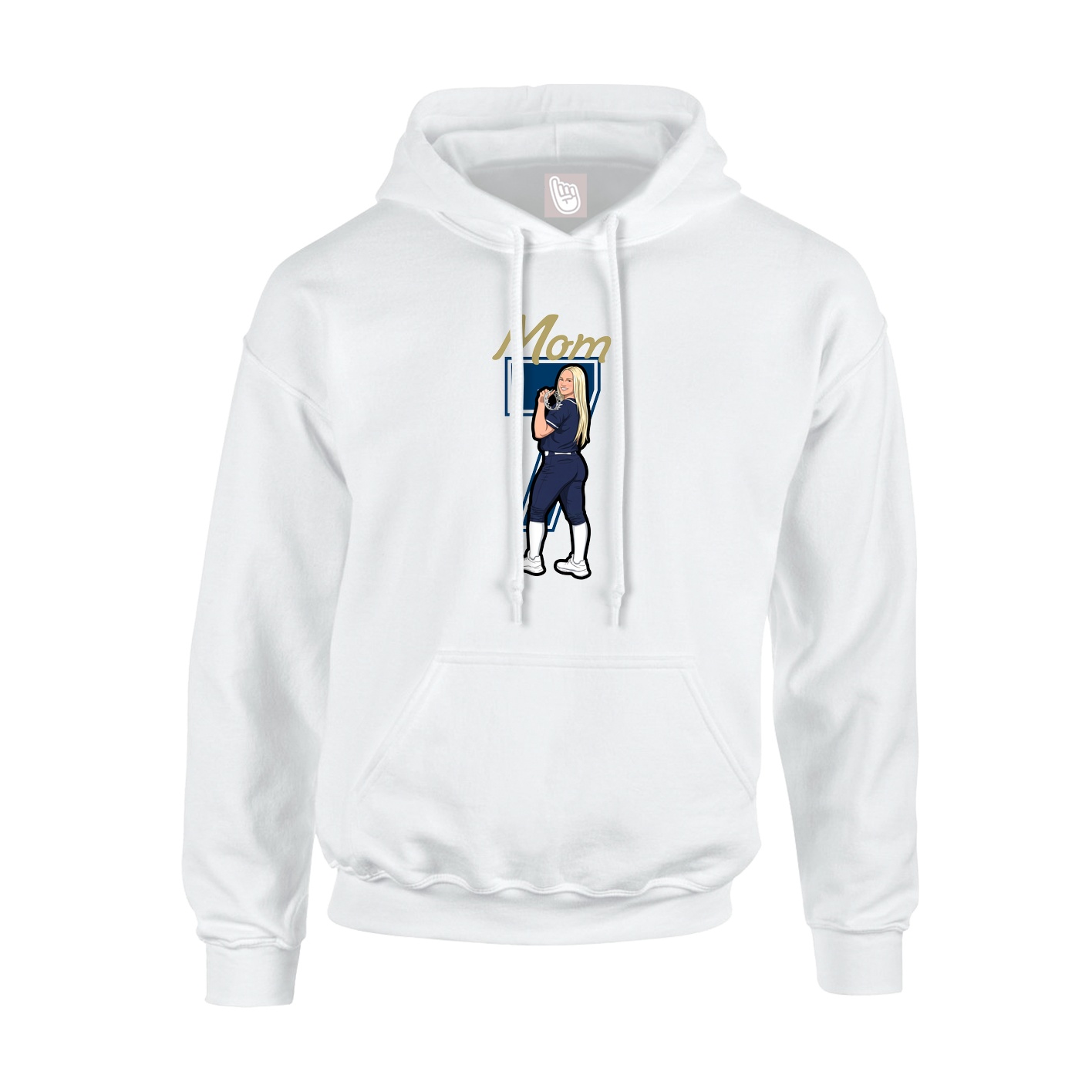 Hoodie — Mothers Day Shirsey in White