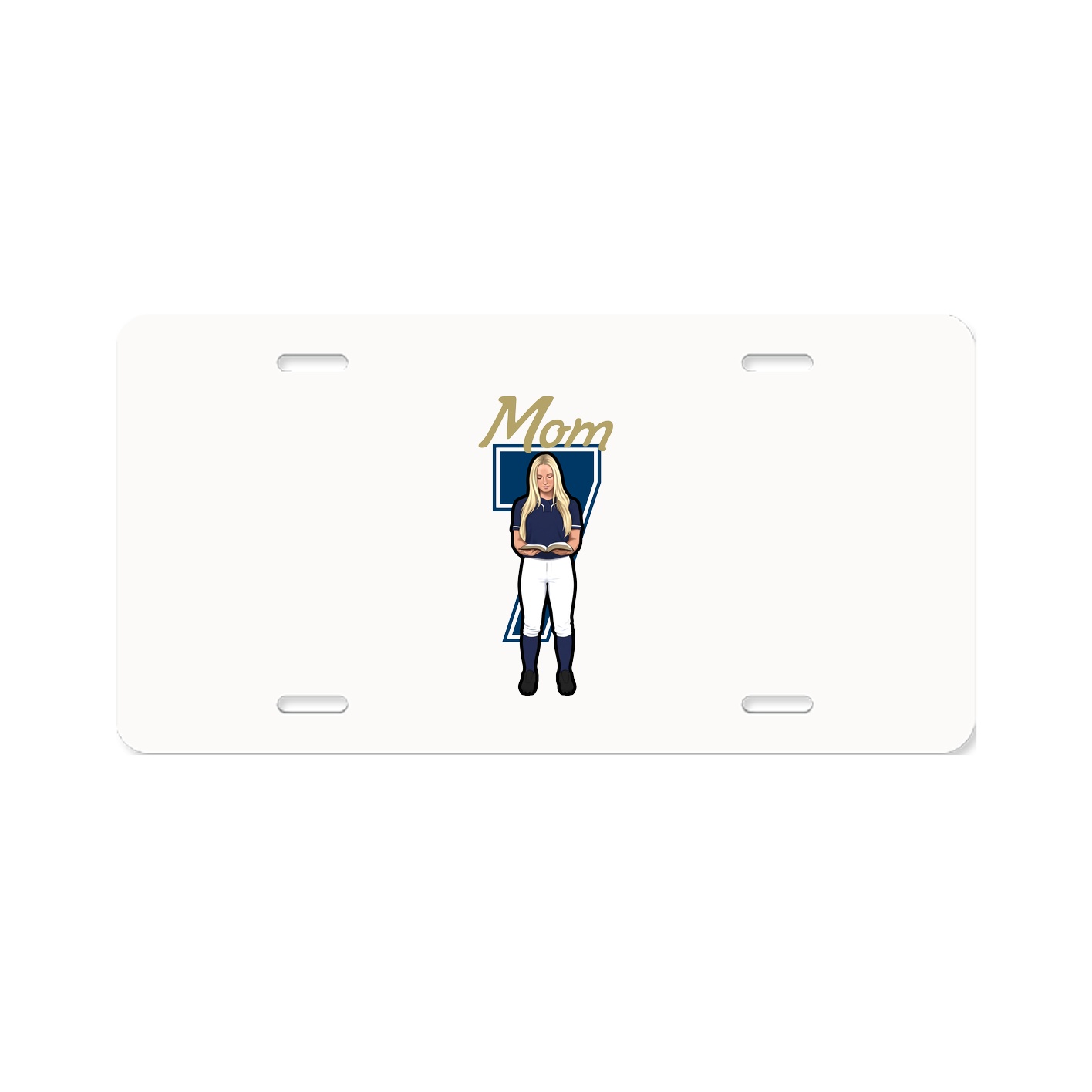 License Plate — Mothers Day Shirsey in Classic