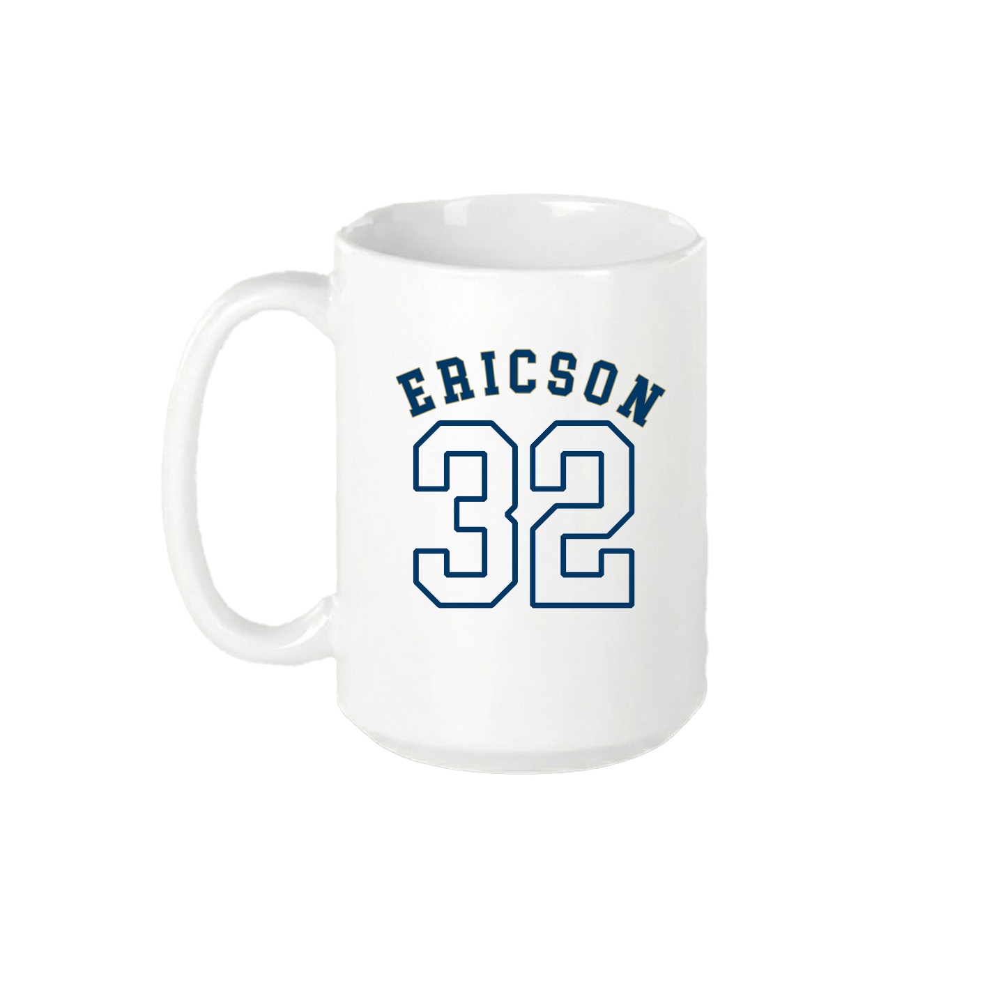 15oz Coffee Mug — Shirsey Arch in White