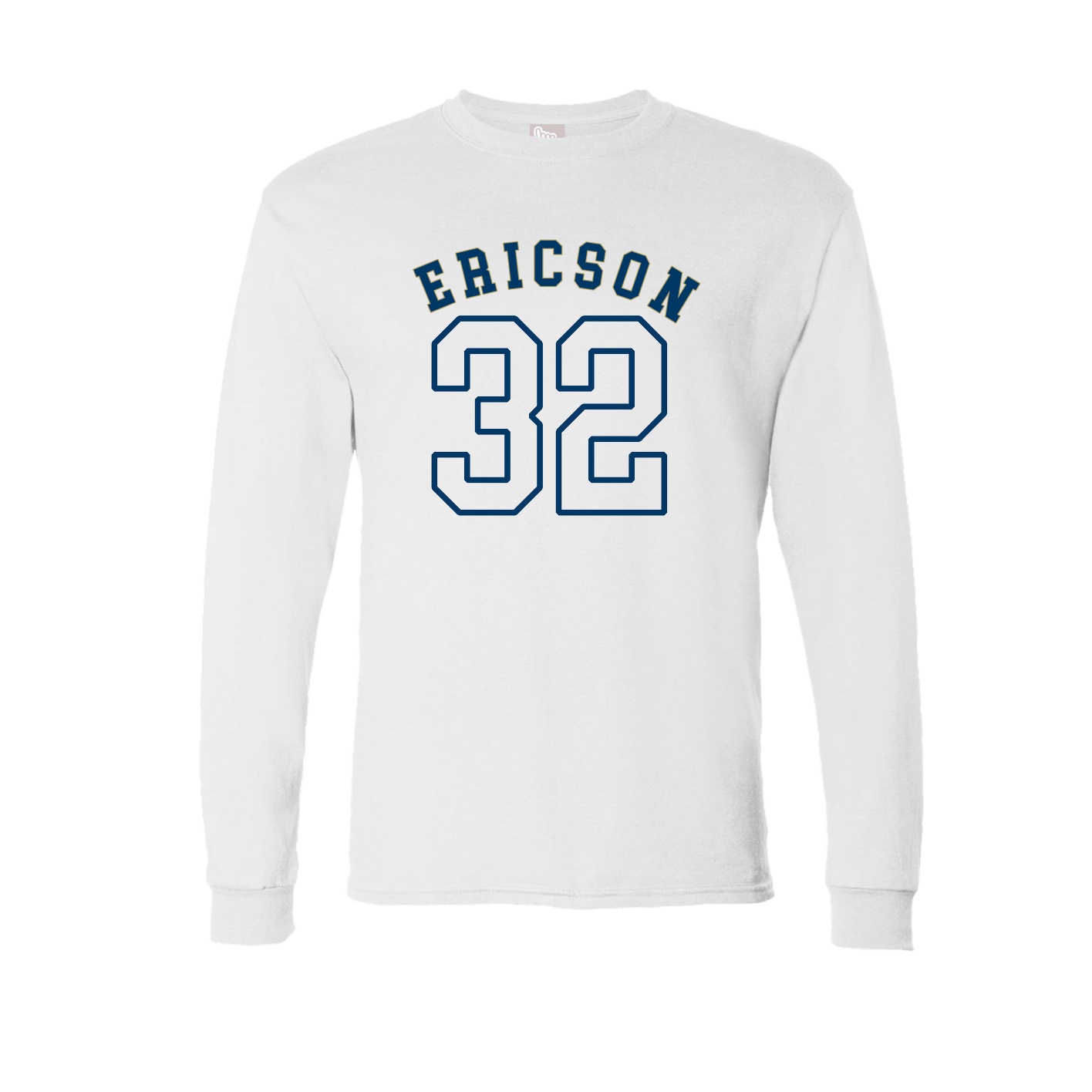 Long Sleeve Tee — Shirsey Arch in White