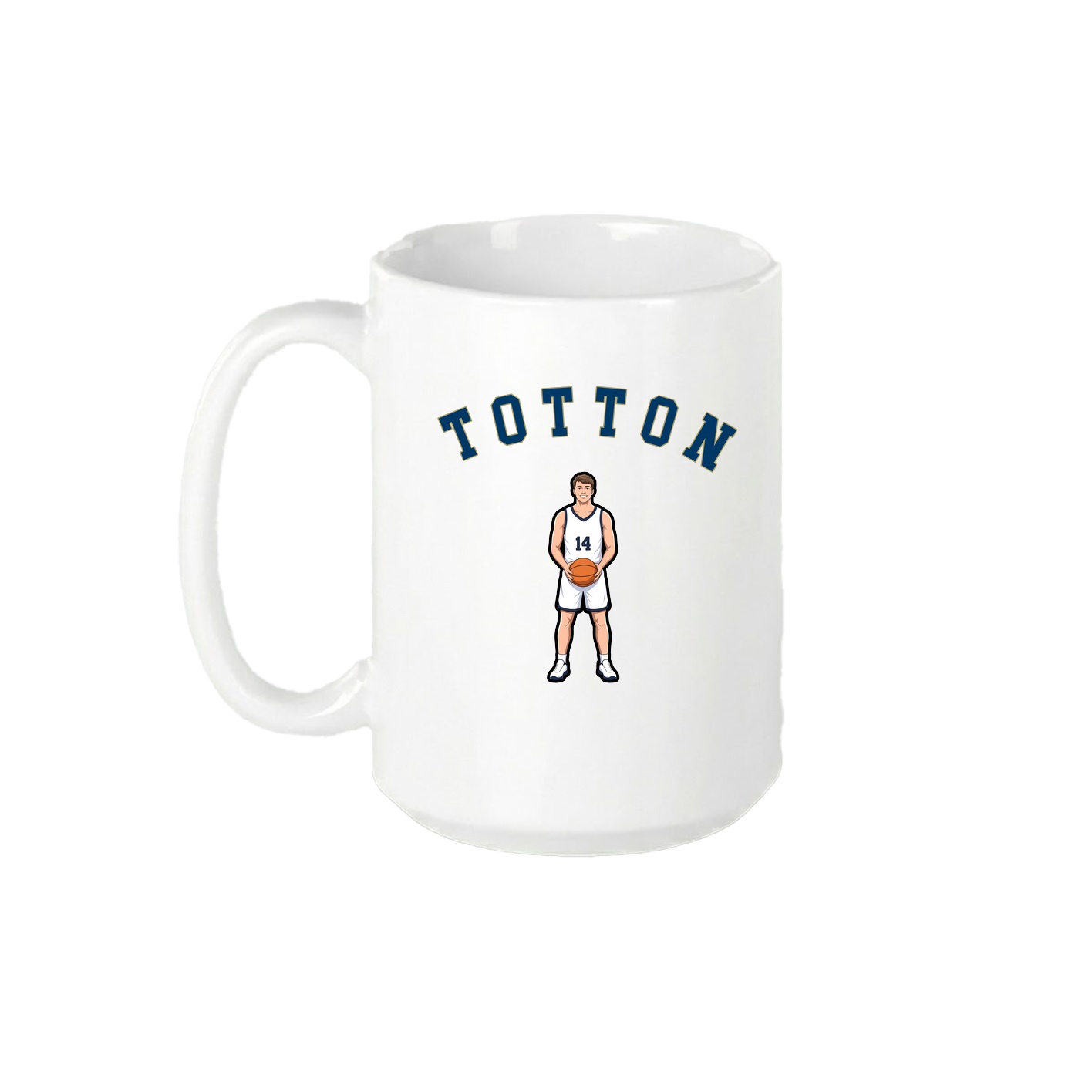 15oz Coffee Mug — Shirsey Arch in White