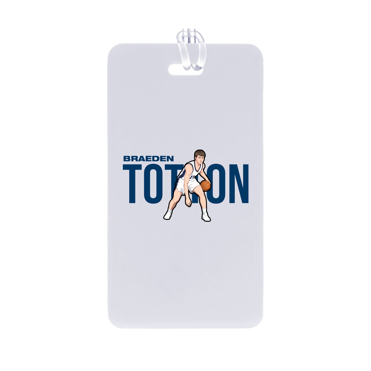 Bag Tag — Player Name in Classic