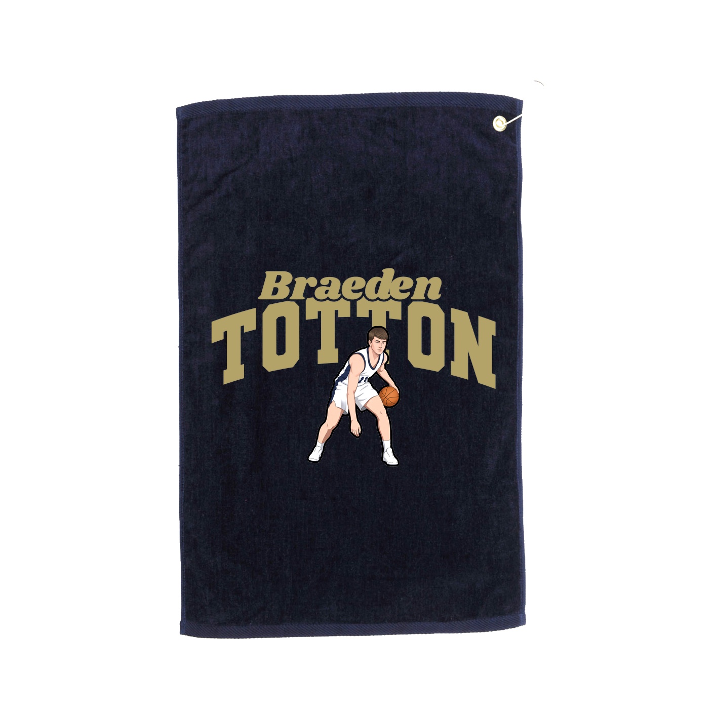 Golf Towel — Signature Arch in Navy