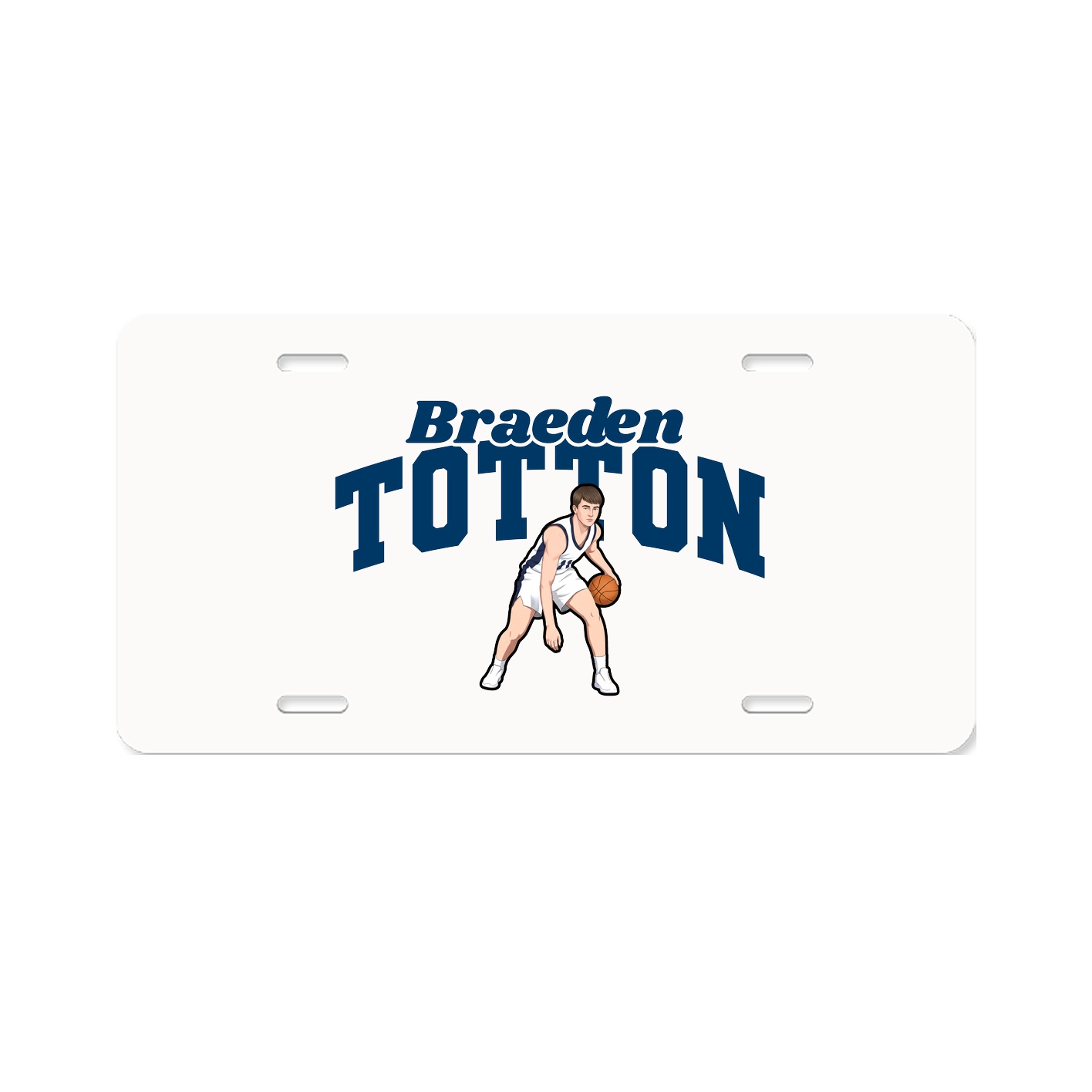 License Plate — Signature Arch in Classic