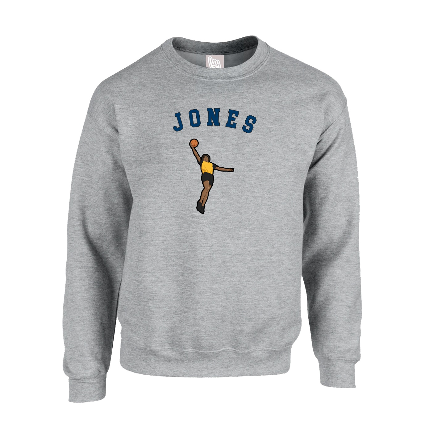 Fleece Crew — Shirsey Arch in Grey