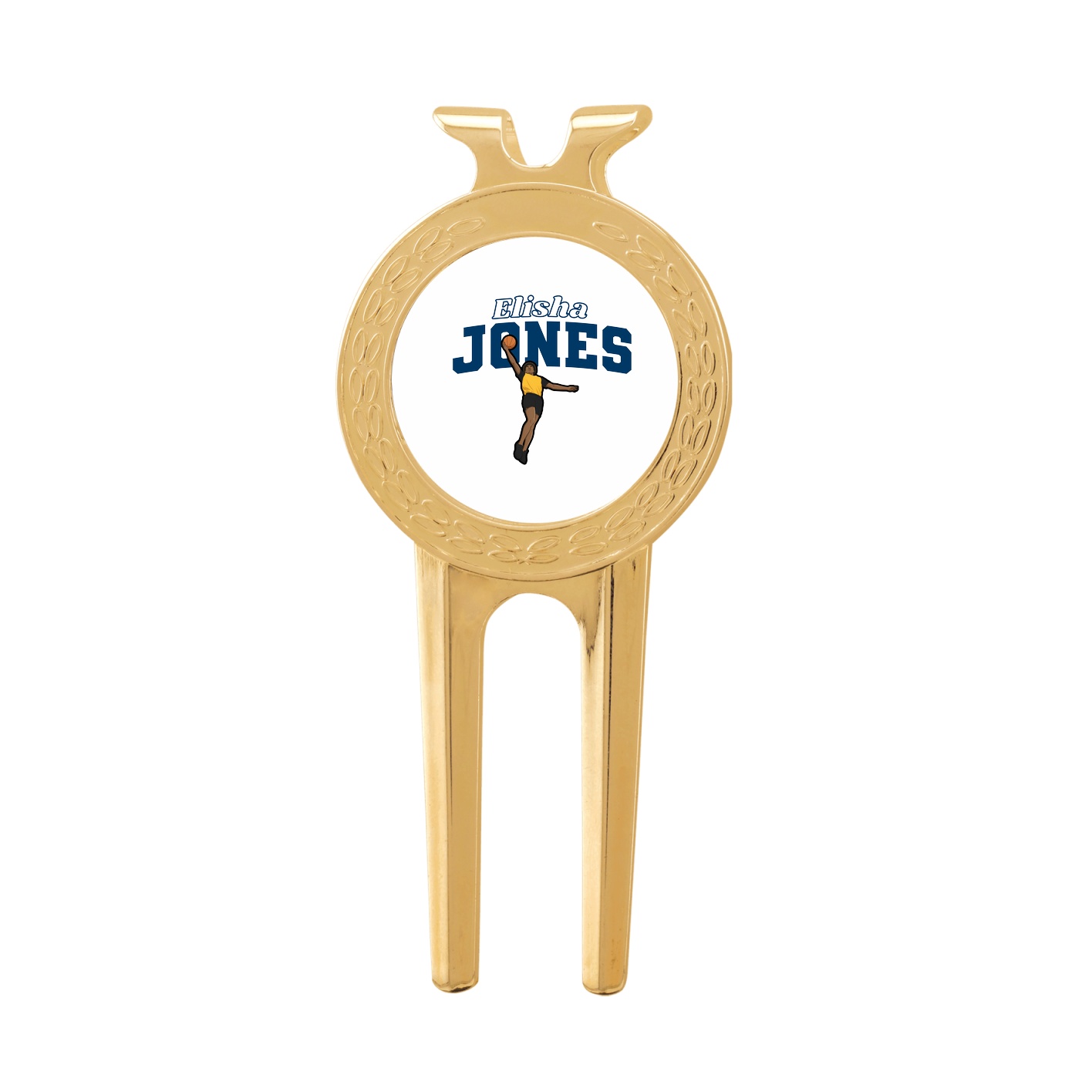 Divot Tool with Ball Marker — Name Arch in Classic