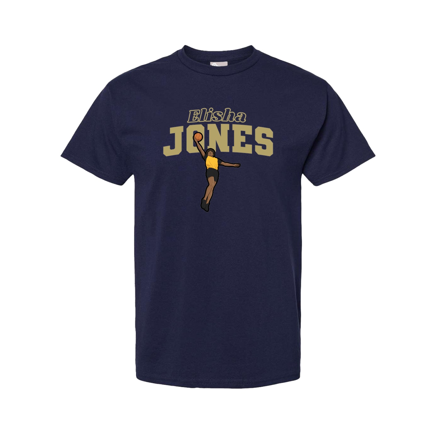 Tee — Name Arch in Navy