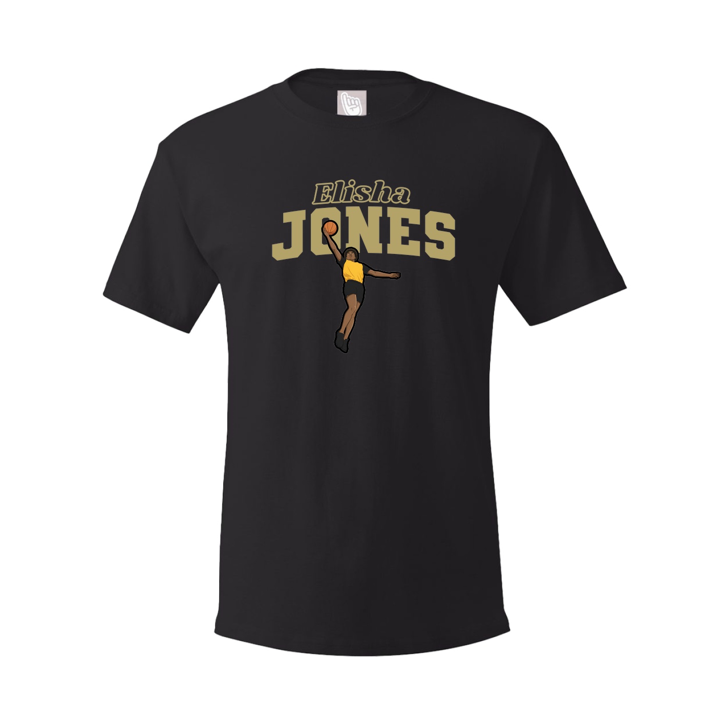 Youth Tee — Name Arch in Black