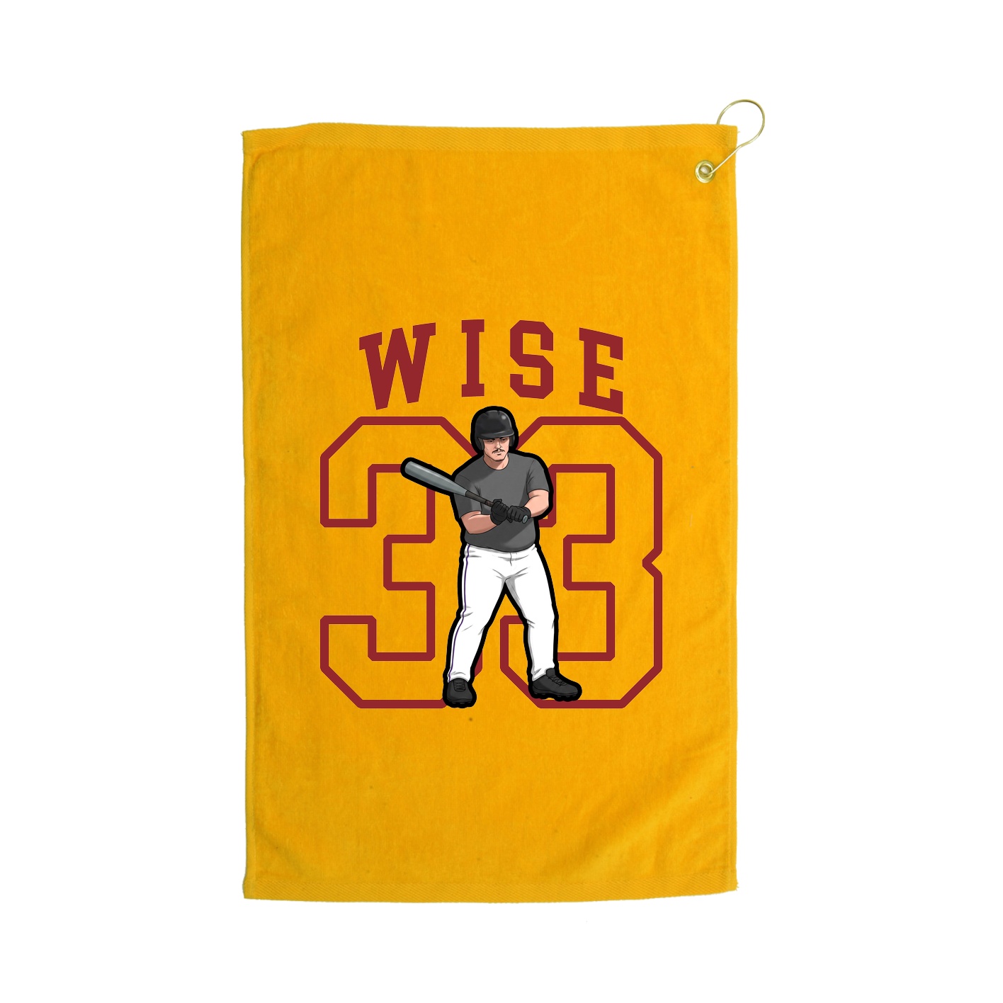 Golf Towel — Shirsey in Gold
