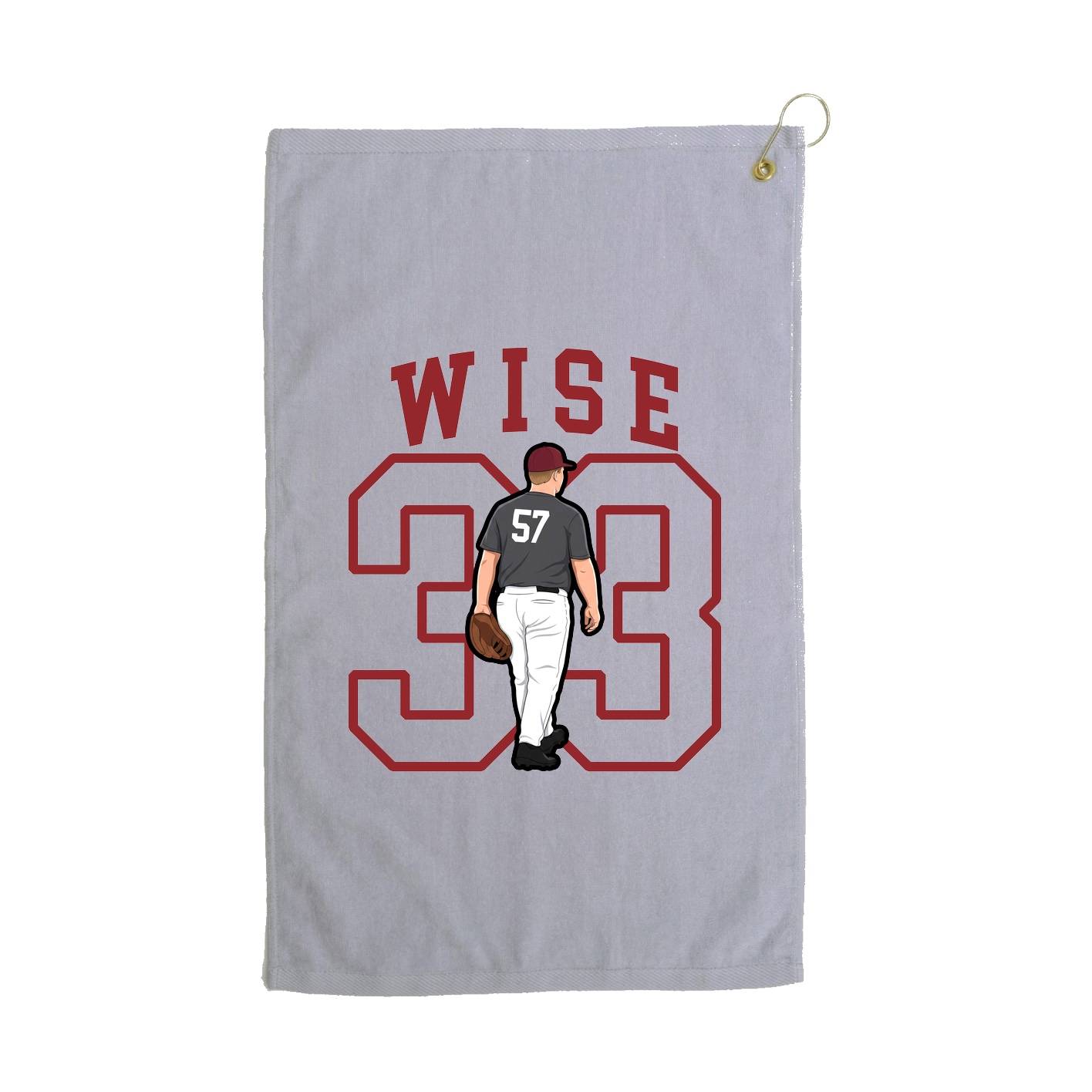 Golf Towel — Shirsey in Grey