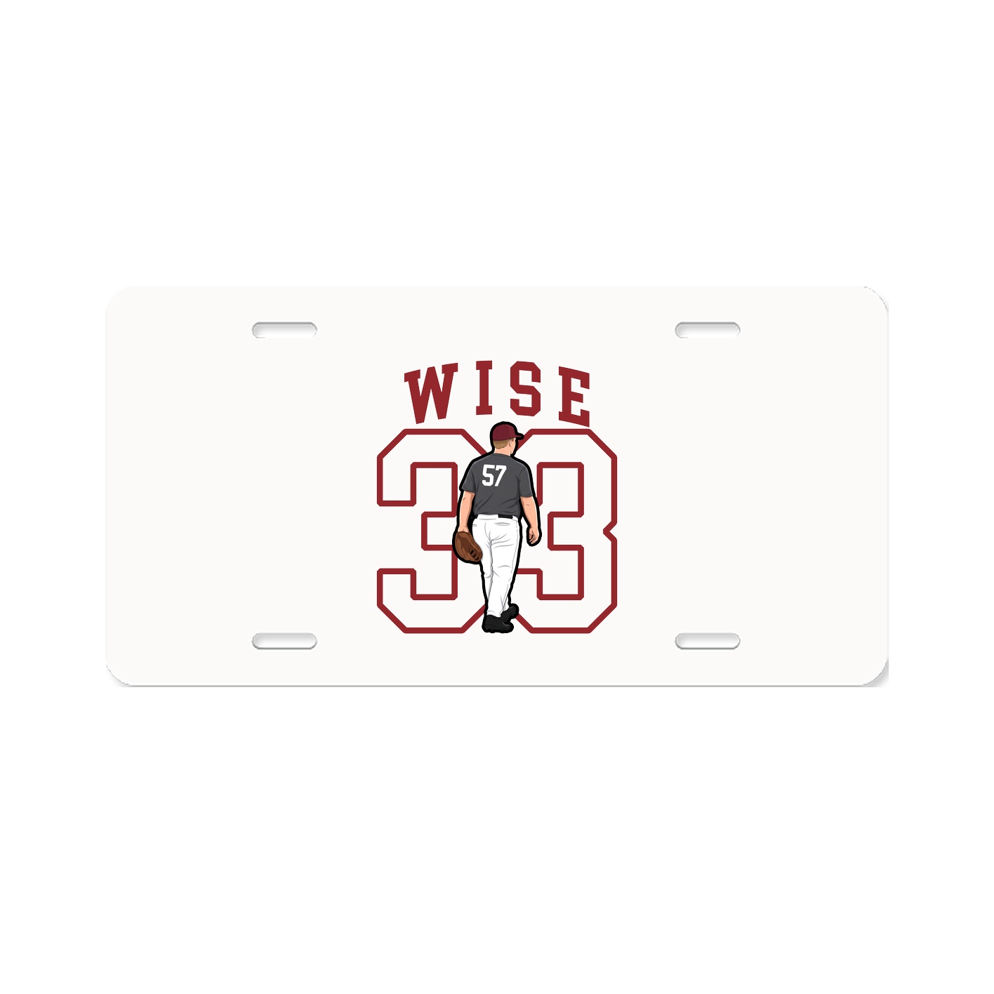 License Plate — Shirsey in Classic