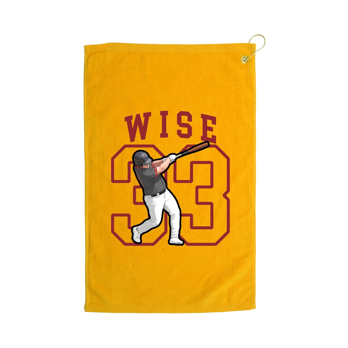 Golf Towel — Shirsey in Gold