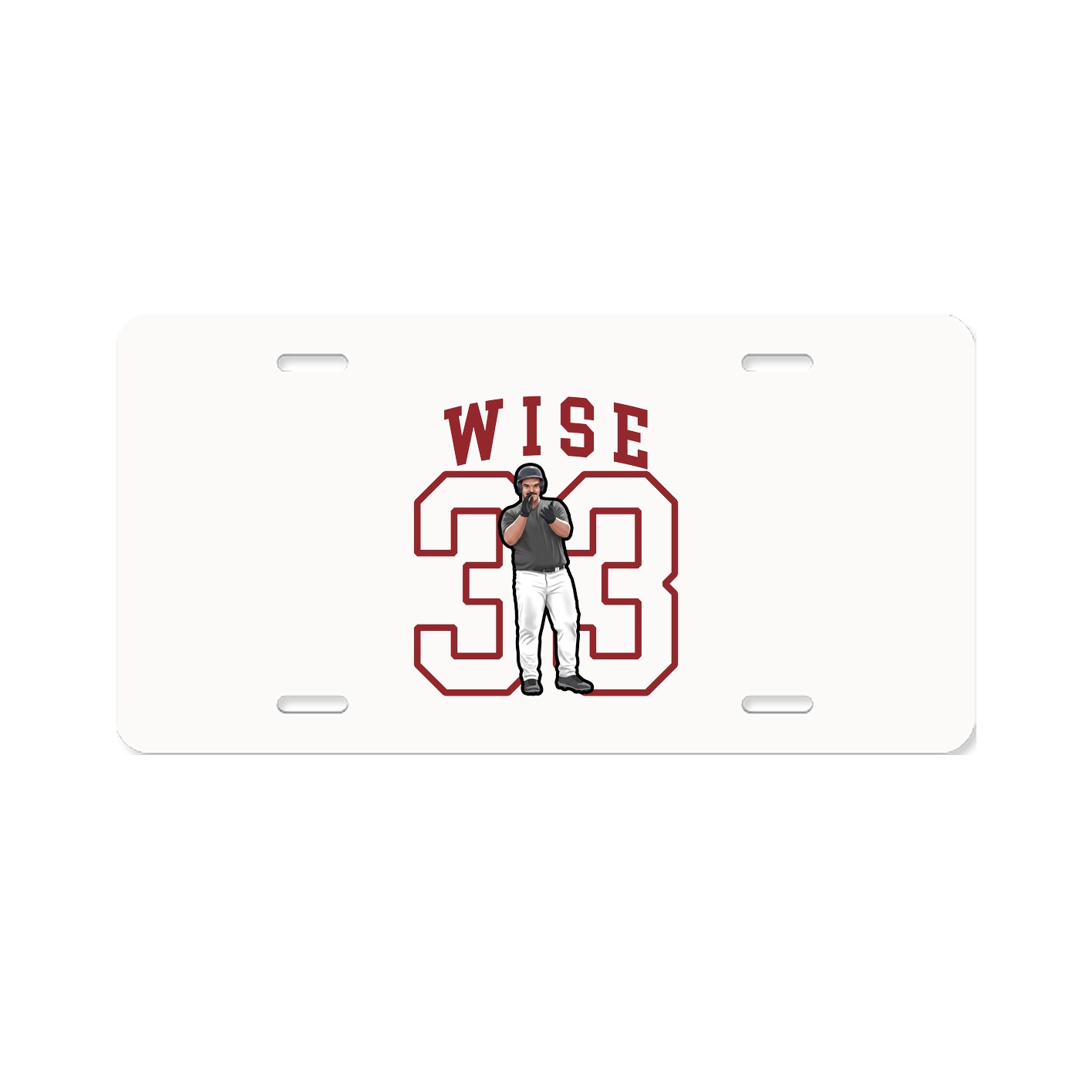 License Plate — Shirsey in Classic