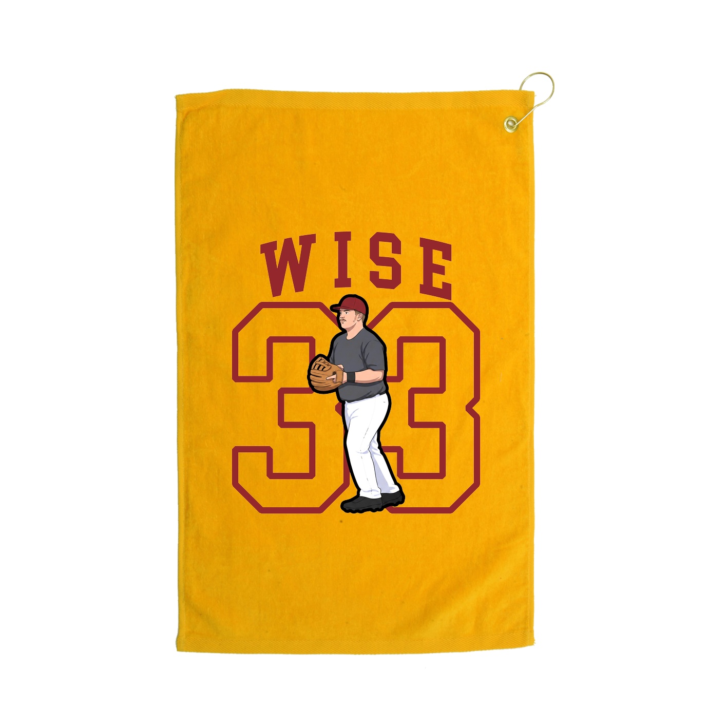 Golf Towel — Shirsey in Gold
