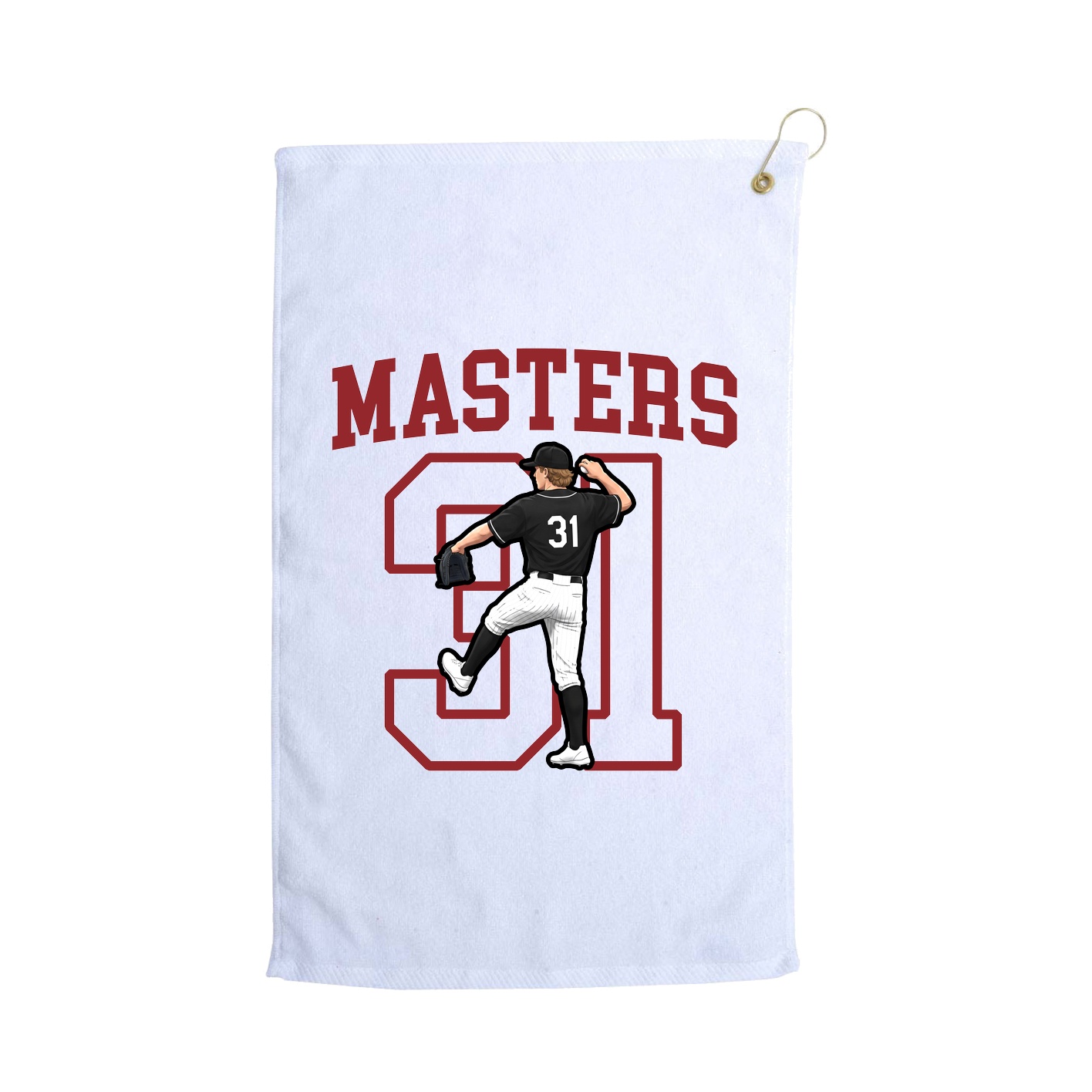 Golf Towel — Shirsey in White