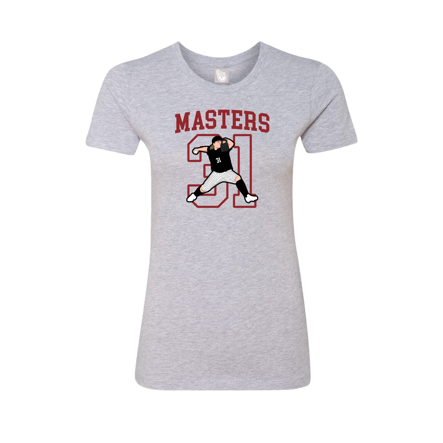 Fitted Women's Tee — Shirsey in Grey