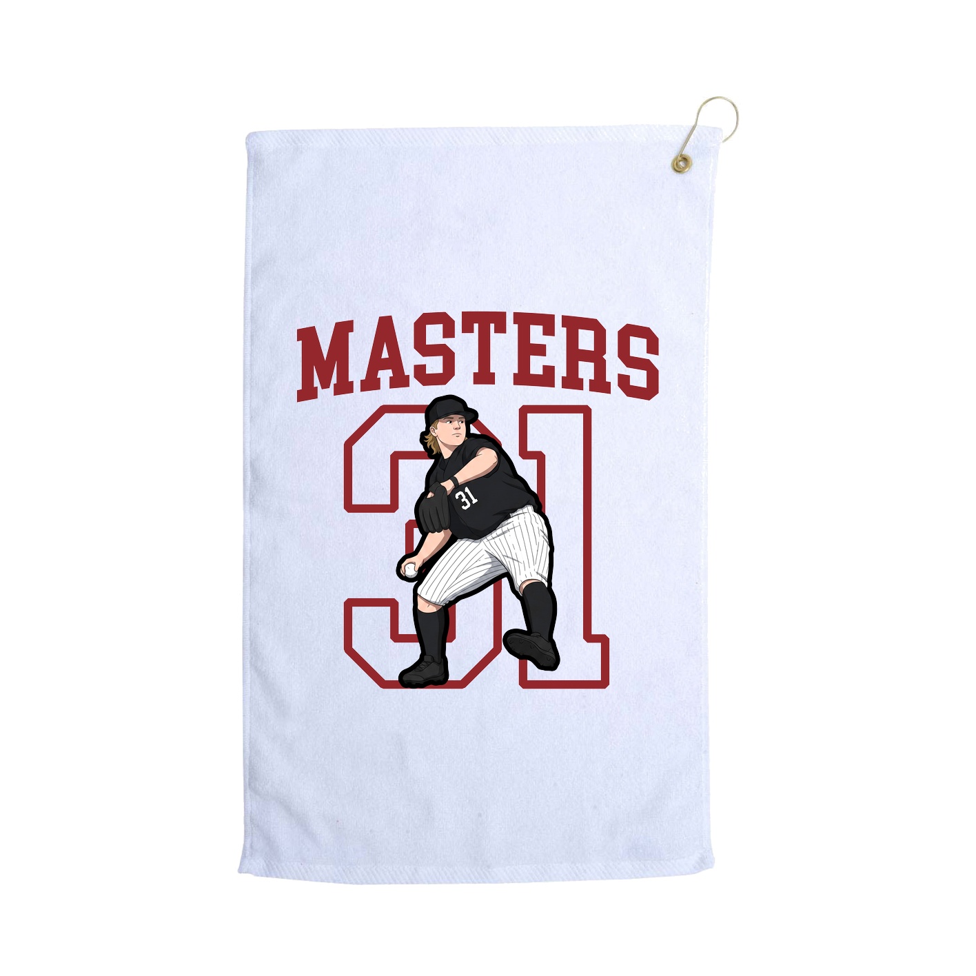 Golf Towel — Shirsey in White