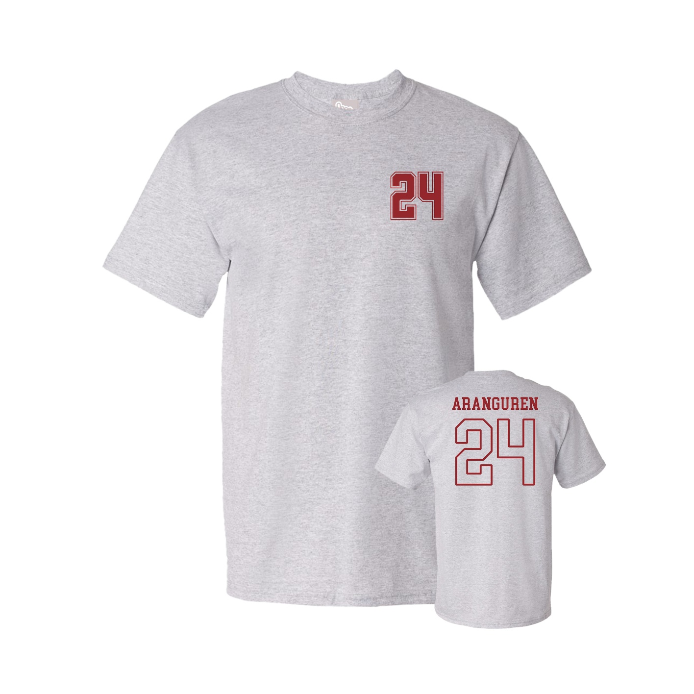 Tee — Chest Back in Grey