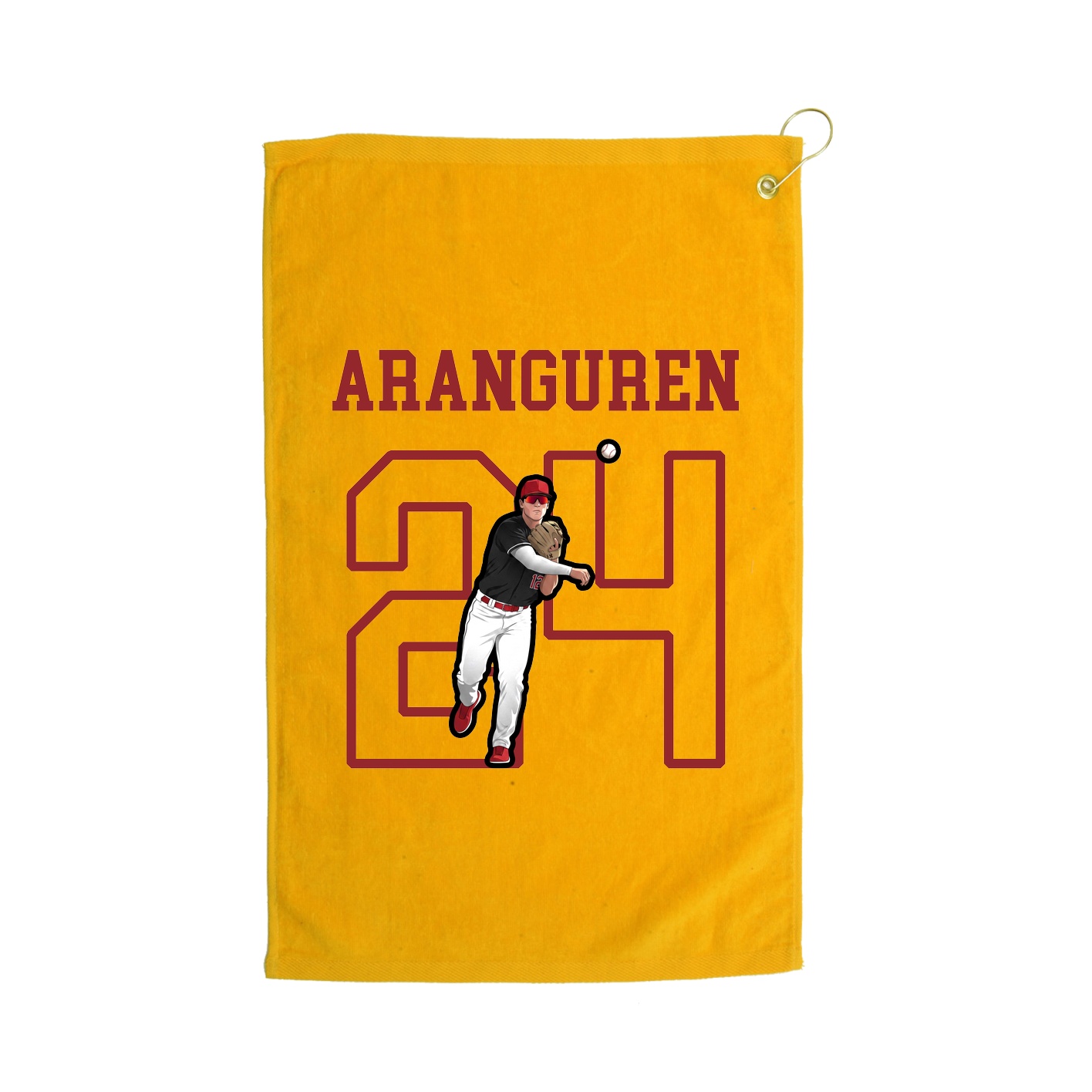 Golf Towel — Shirsey in Gold