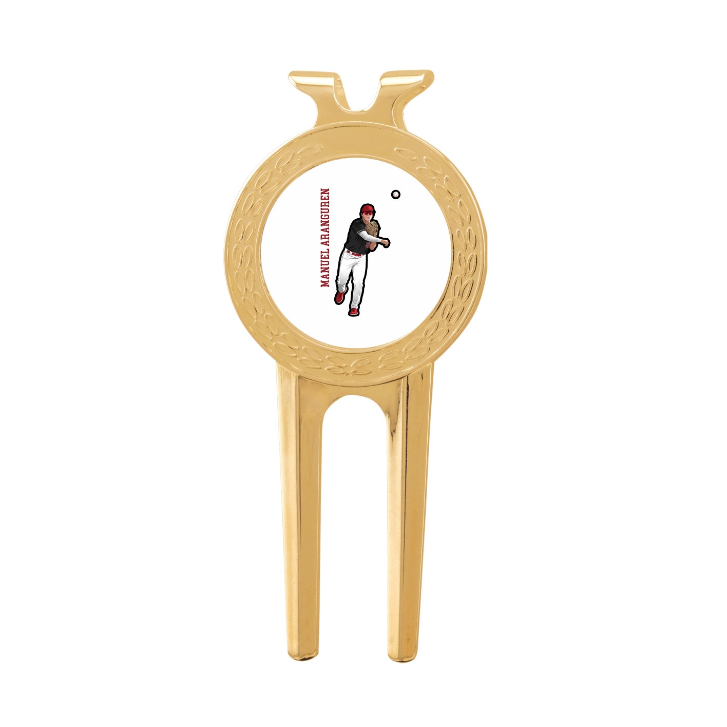 Divot Tool with Ball Marker — Name Vertical in Classic