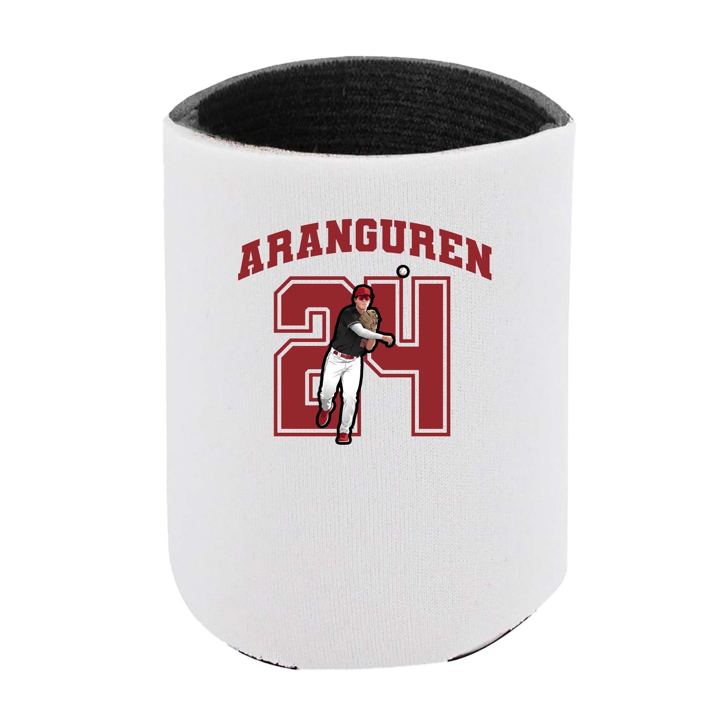 Can Holder — Number in White
