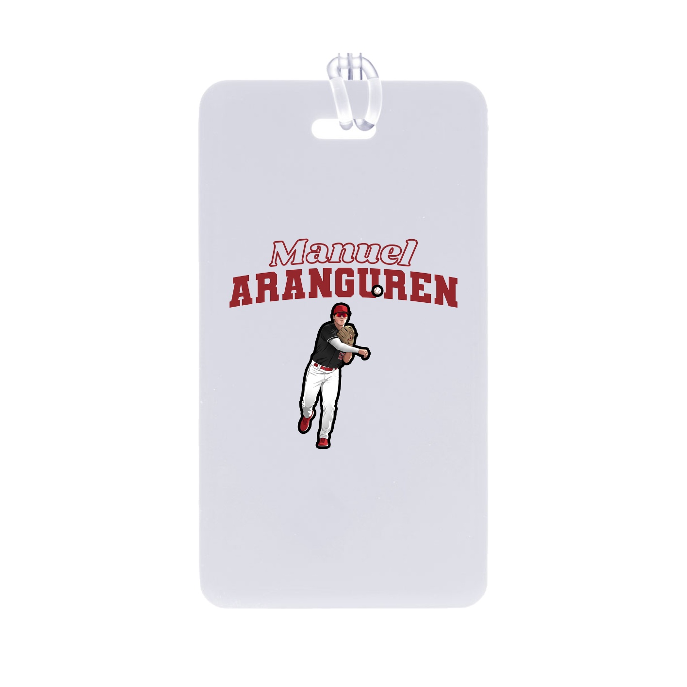 Bag Tag — Name Arch in Classic