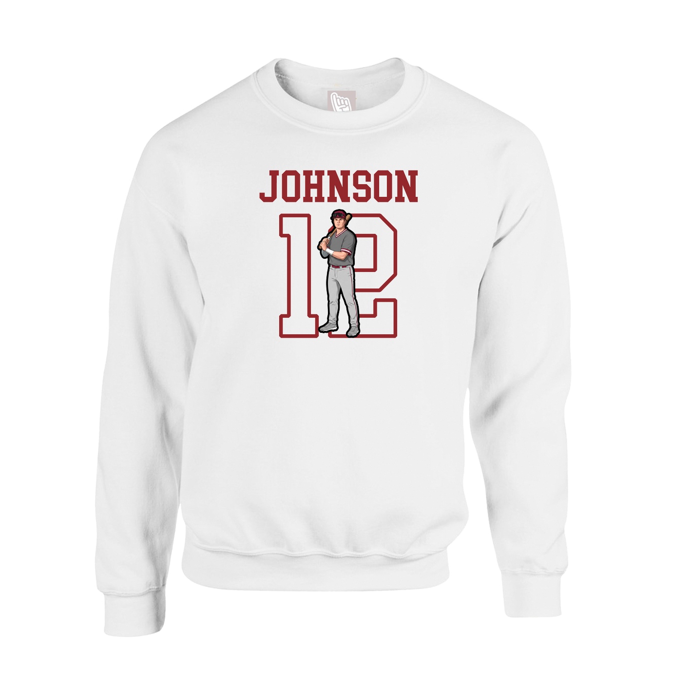 Fleece Crew — Shirsey in White